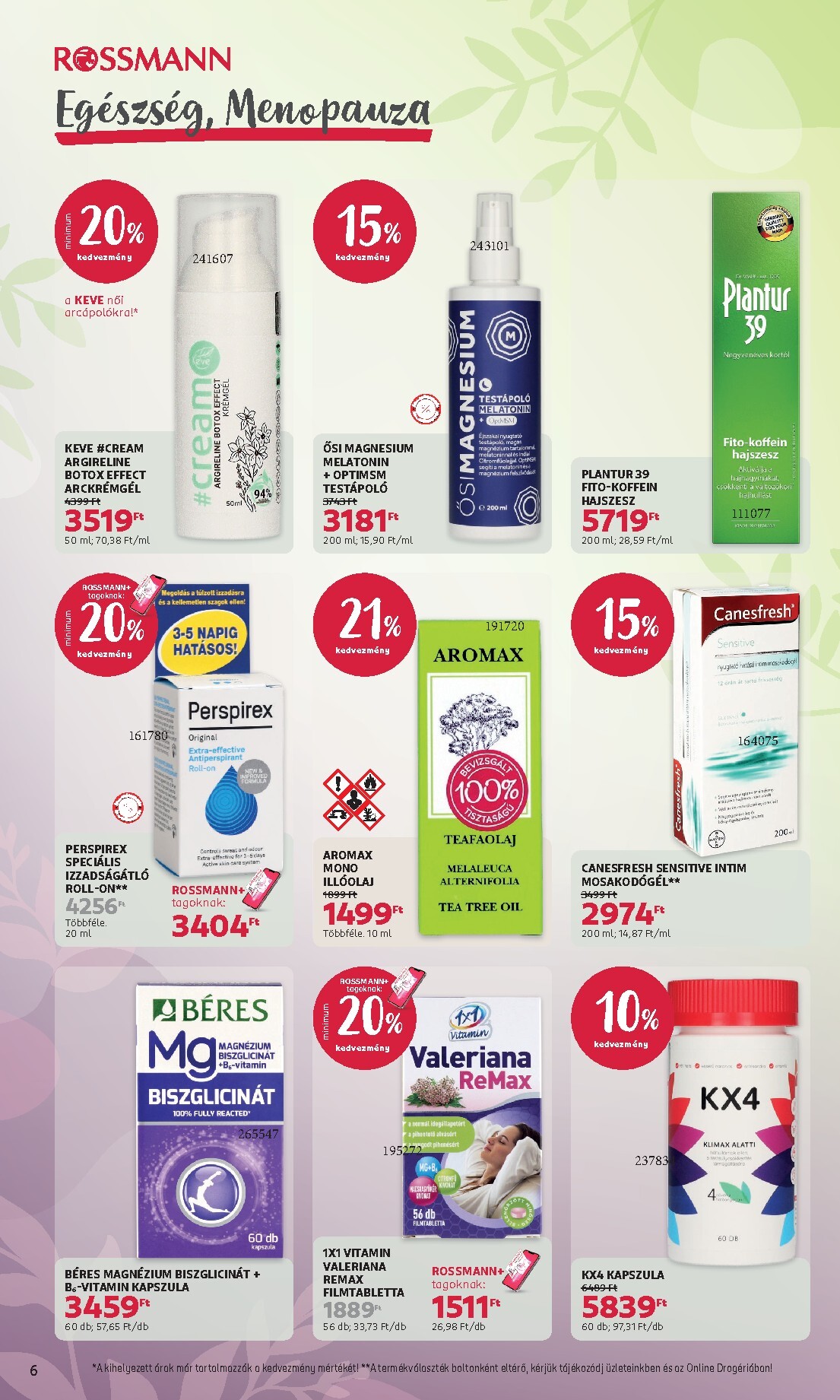 rossmann - Rossmann hirdetmény a következő hétre hétfőtől 2026.07.06.-tól péntektől 2026.07.17.-ig - page: 6