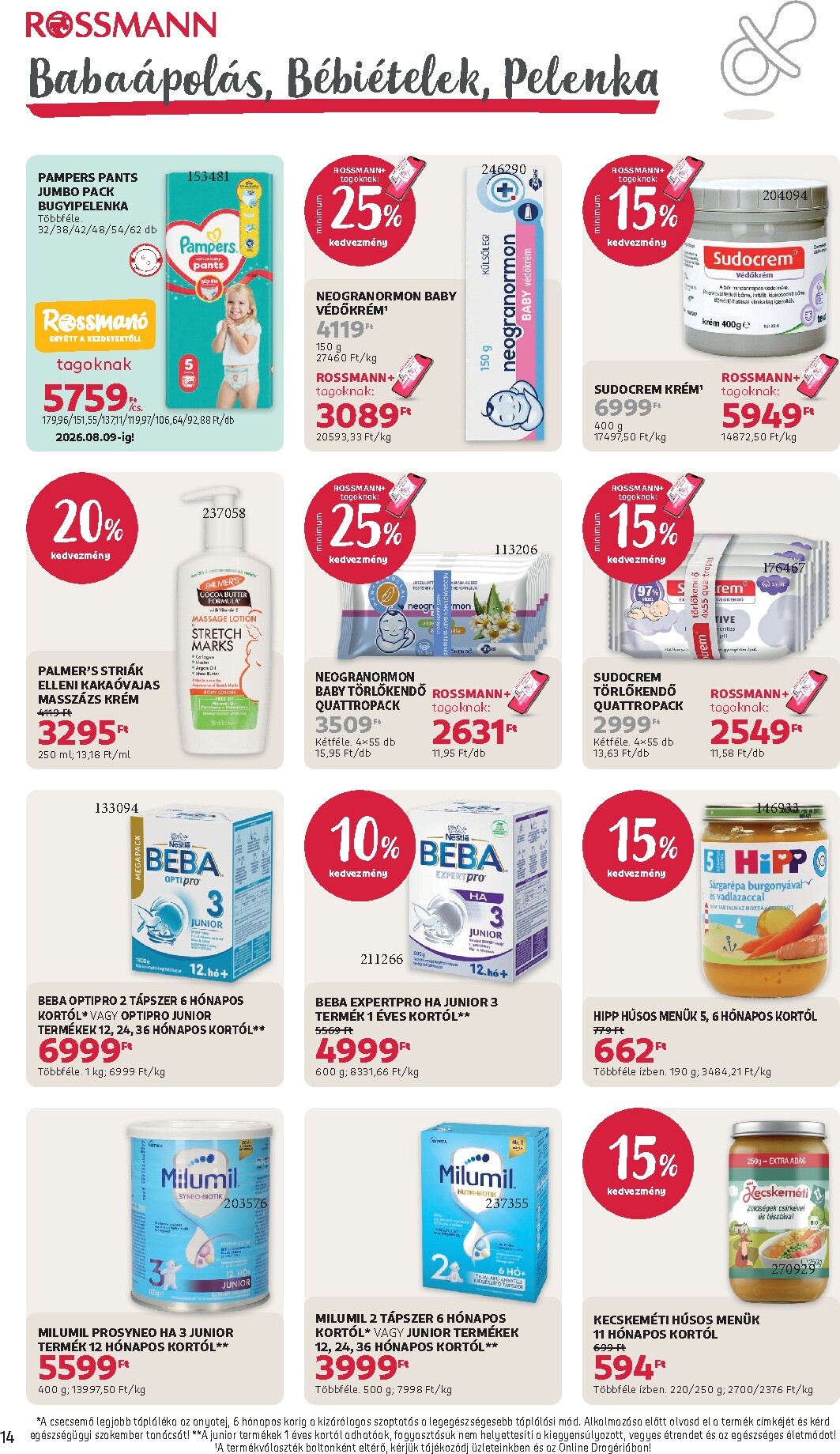 rossmann - Rossmann hirdetmény a következő hétre hétfőtől 2026.07.06.-tól péntektől 2026.07.17.-ig - page: 16