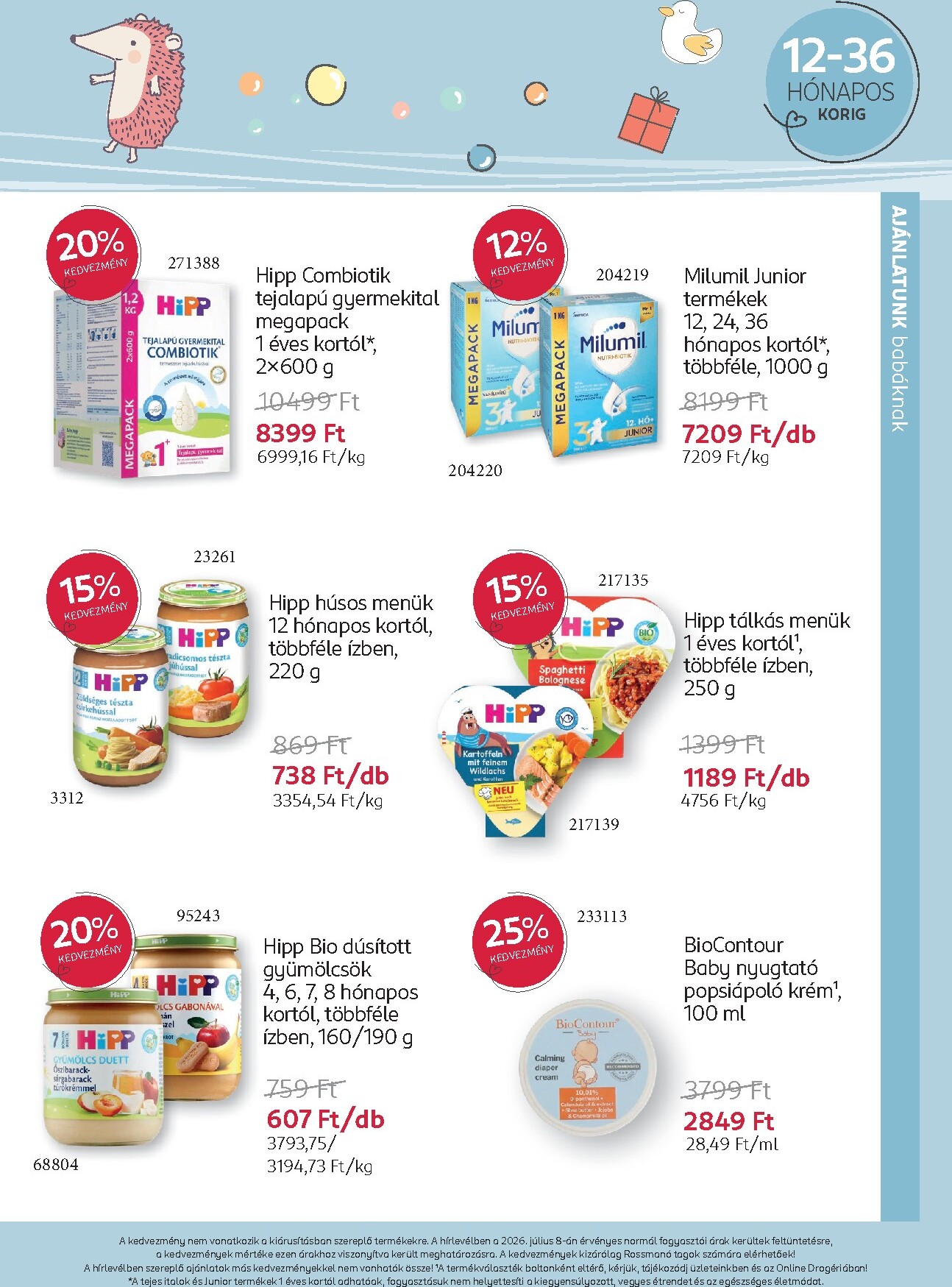 rossmann - Rossmann - Babaprogram hirdetmény a következő hétre hétfőtől 2026.07.13.-tól vasárnaptól 2026.08.09.-ig - page: 10