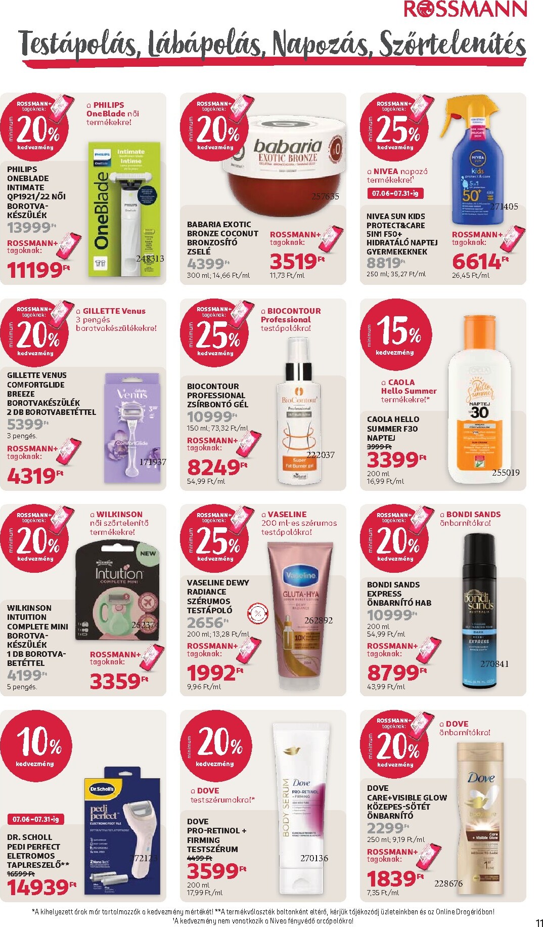 rossmann - Rossmann hirdetmény a következő hétre hétfőtől 2026.07.20.-tól péntektől 2026.07.31.-ig - page: 13