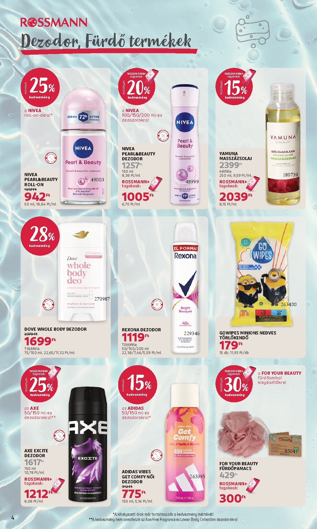 rossmann - Rossmann hirdetmény a következő hétre hétfőtől 2026.07.20.-tól péntektől 2026.07.31.-ig - page: 4