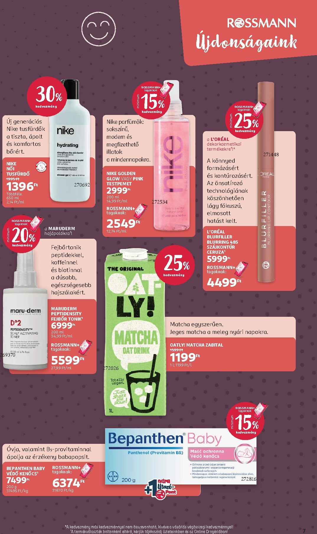 rossmann - Rossmann hirdetmény a következő hétre hétfőtől 2026.07.20.-tól péntektől 2026.07.31.-ig - page: 7