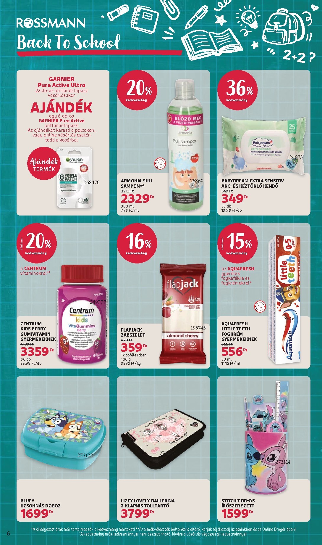 rossmann - Rossmann hirdetmény a következő hétre hétfőtől 2026.07.20.-tól péntektől 2026.07.31.-ig - page: 6