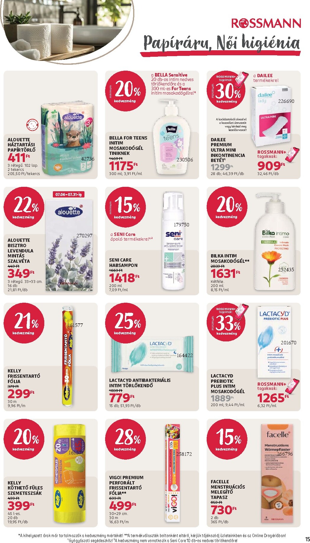 rossmann - Rossmann hirdetmény a következő hétre hétfőtől 2026.07.20.-tól péntektől 2026.07.31.-ig - page: 17