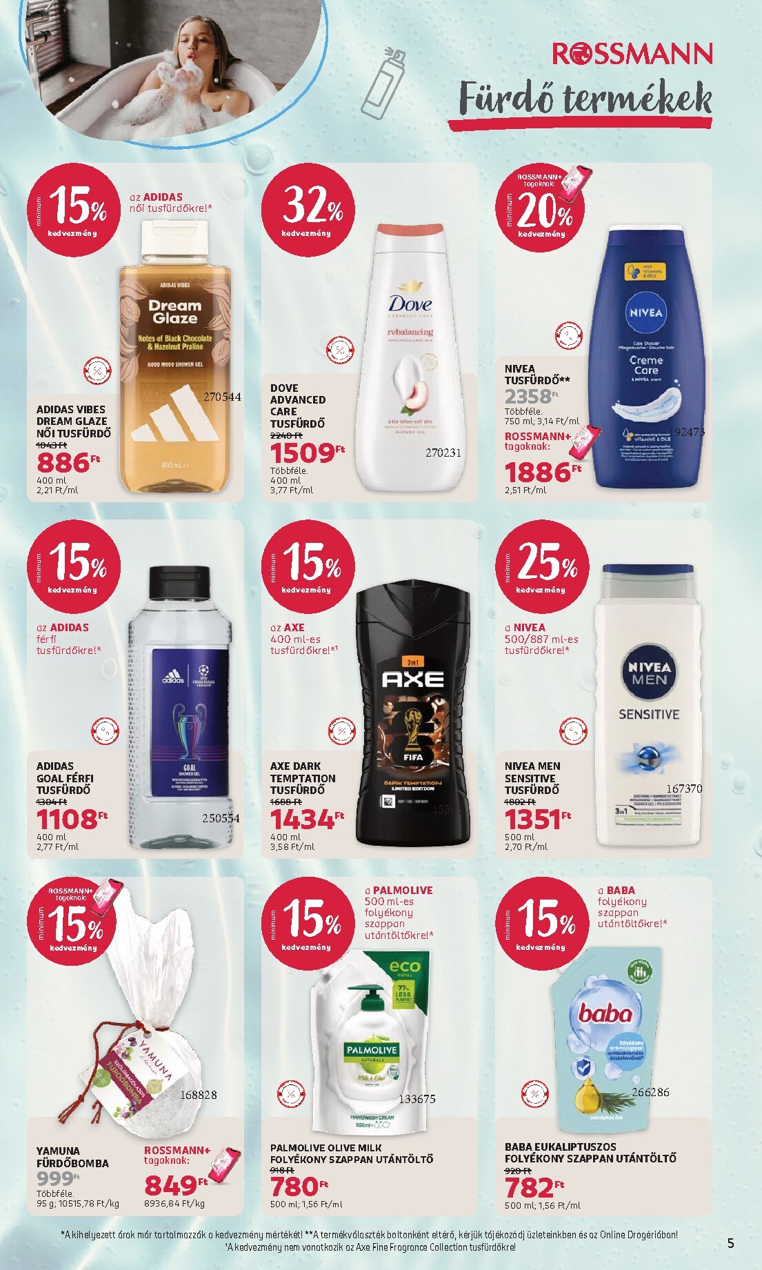 rossmann - Rossmann hirdetmény a következő hétre hétfőtől 2026.07.20.-tól péntektől 2026.07.31.-ig - page: 5