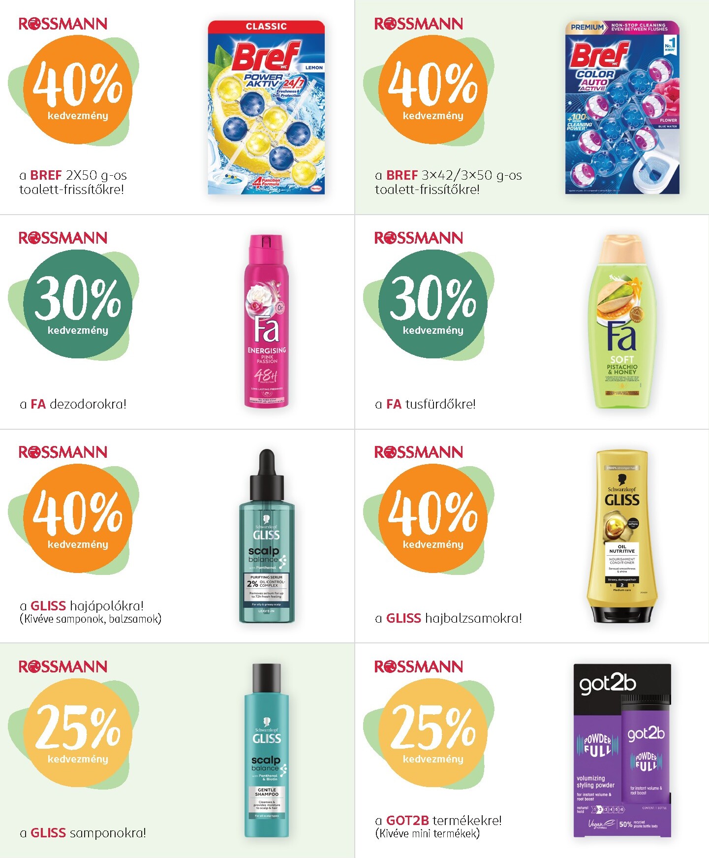 rossmann - Rossmann - Kupon Napok hirdetmény a következő hétre hétfőtől 2026.08.10.-tól keddtől 2026.08.18.-ig - page: 2