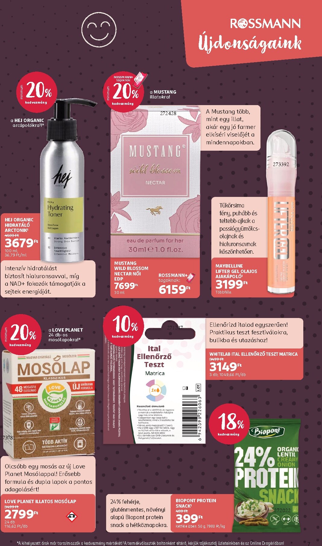 rossmann - Rossmann hirdetmény a következő hétre hétfőtől 2026.08.03.-tól péntektől 2026.08.14.-ig - page: 7