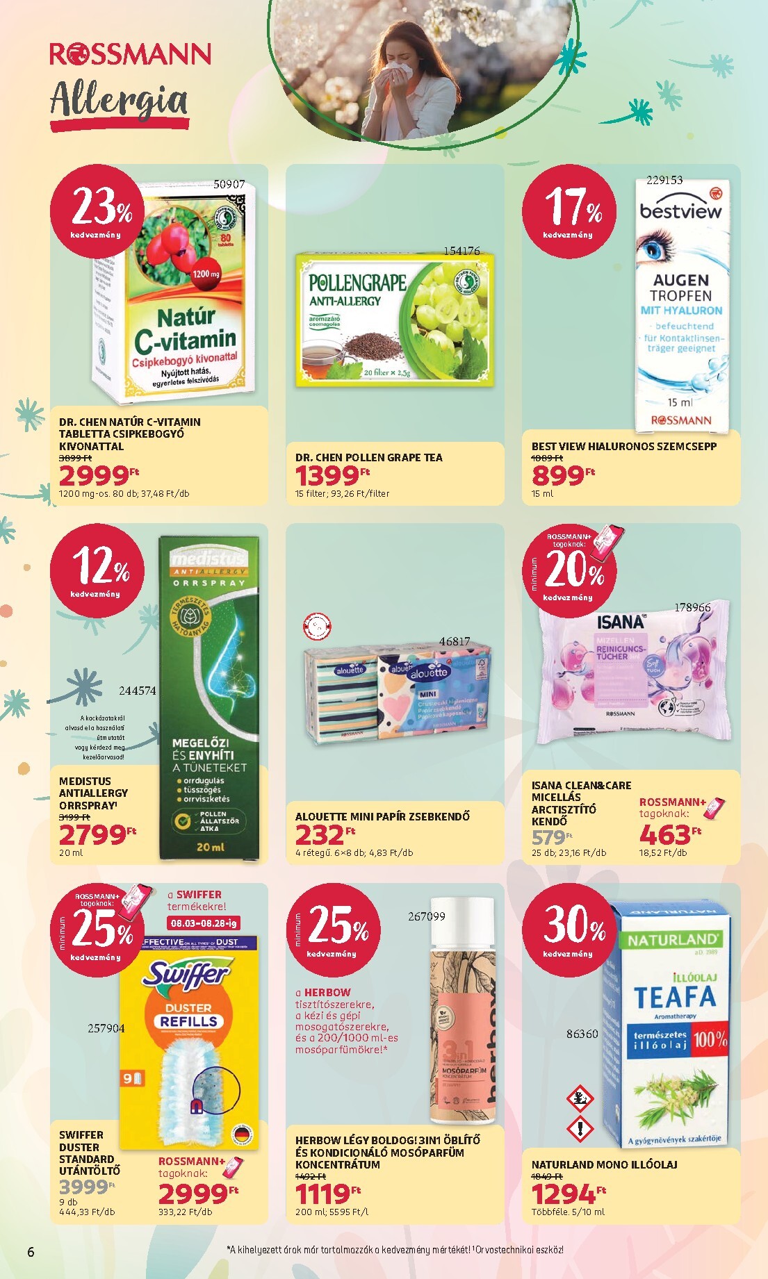 rossmann - Rossmann hirdetmény a következő hétre hétfőtől 2026.08.03.-tól péntektől 2026.08.14.-ig - page: 6