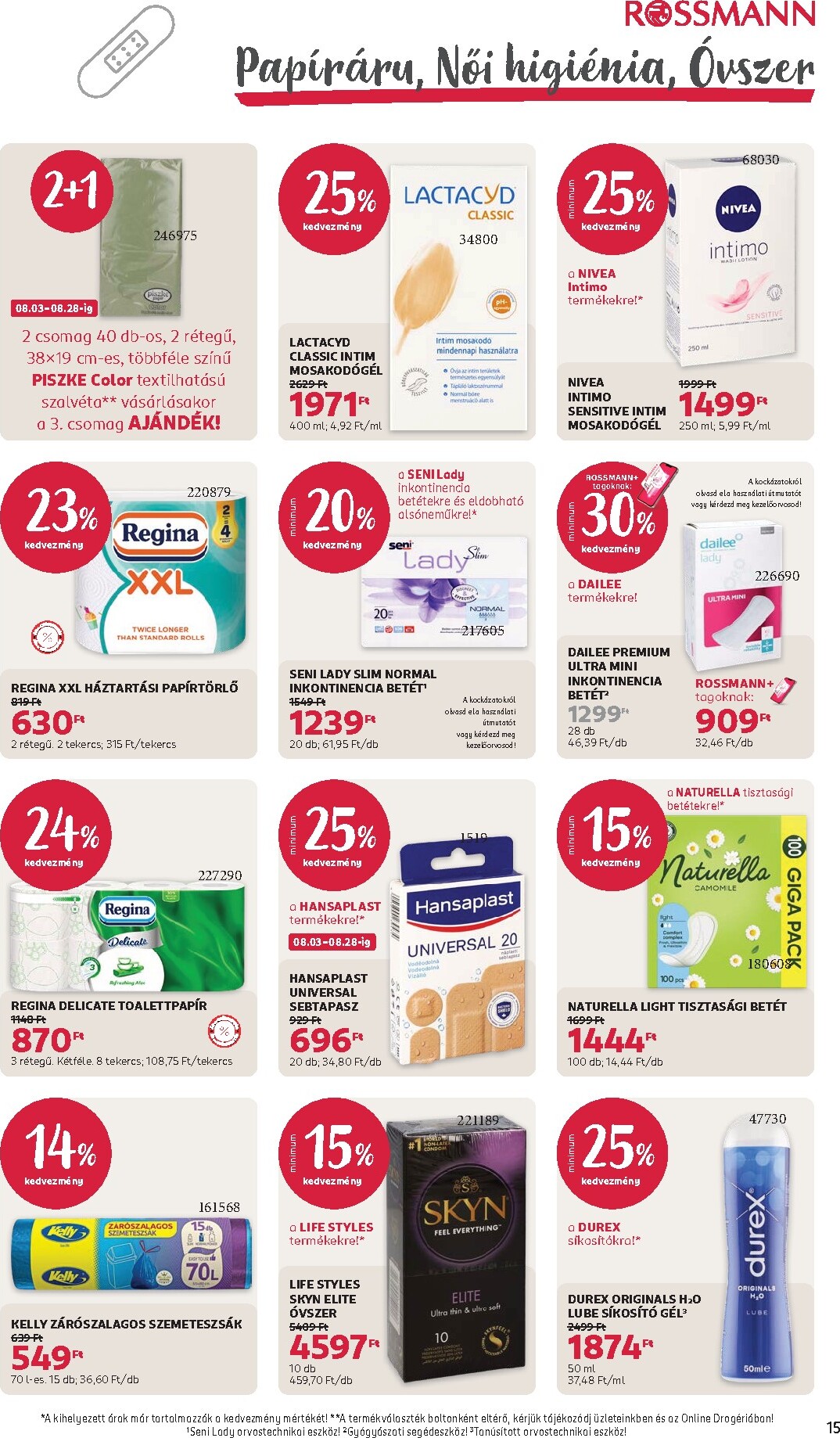 rossmann - Aktuális Rossmann szórólap érvényes hétfőtől 2026.08.03.-től péntektől 2026.08.14.-ig - page: 17