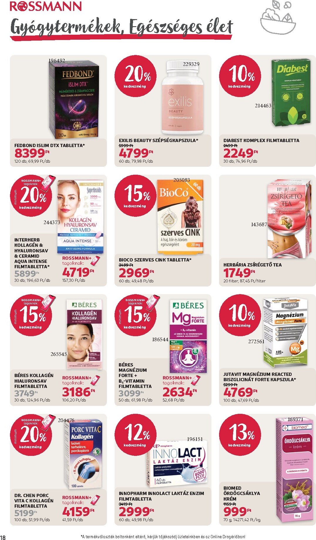 rossmann - Aktuális Rossmann szórólap érvényes hétfőtől 2026.08.03.-től péntektől 2026.08.14.-ig - page: 20