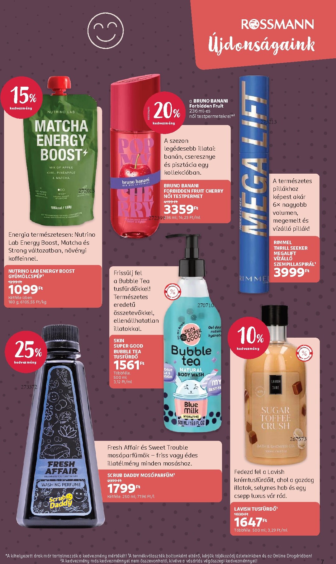 rossmann - Rossmann hirdetmény a következő hétre hétfőtől 2026.08.17.-tól péntektől 2026.08.28.-ig - page: 7