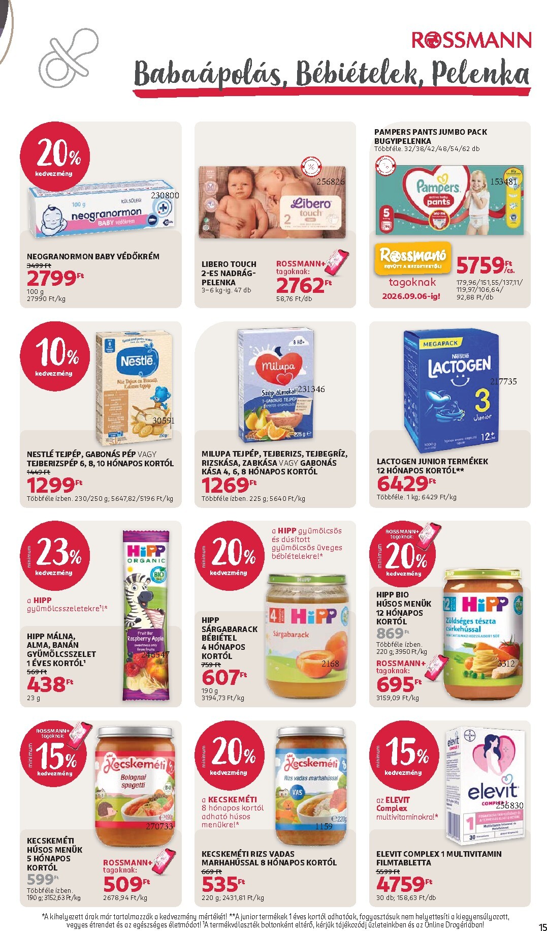 rossmann - Rossmann hirdetmény a következő hétre hétfőtől 2026.08.17.-tól péntektől 2026.08.28.-ig - page: 17