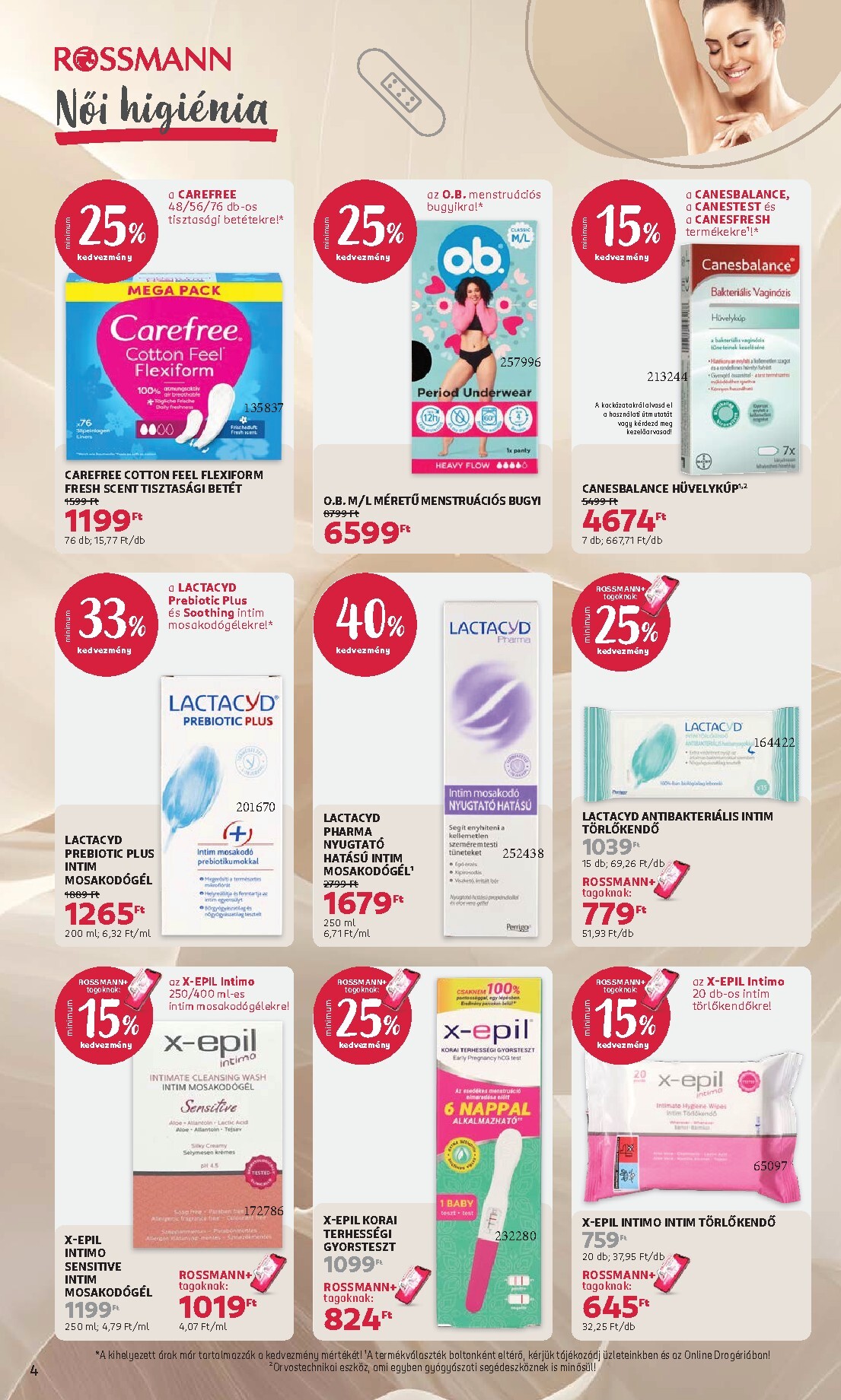 rossmann - Rossmann hirdetmény a következő hétre hétfőtől 2026.08.17.-tól péntektől 2026.08.28.-ig - page: 4