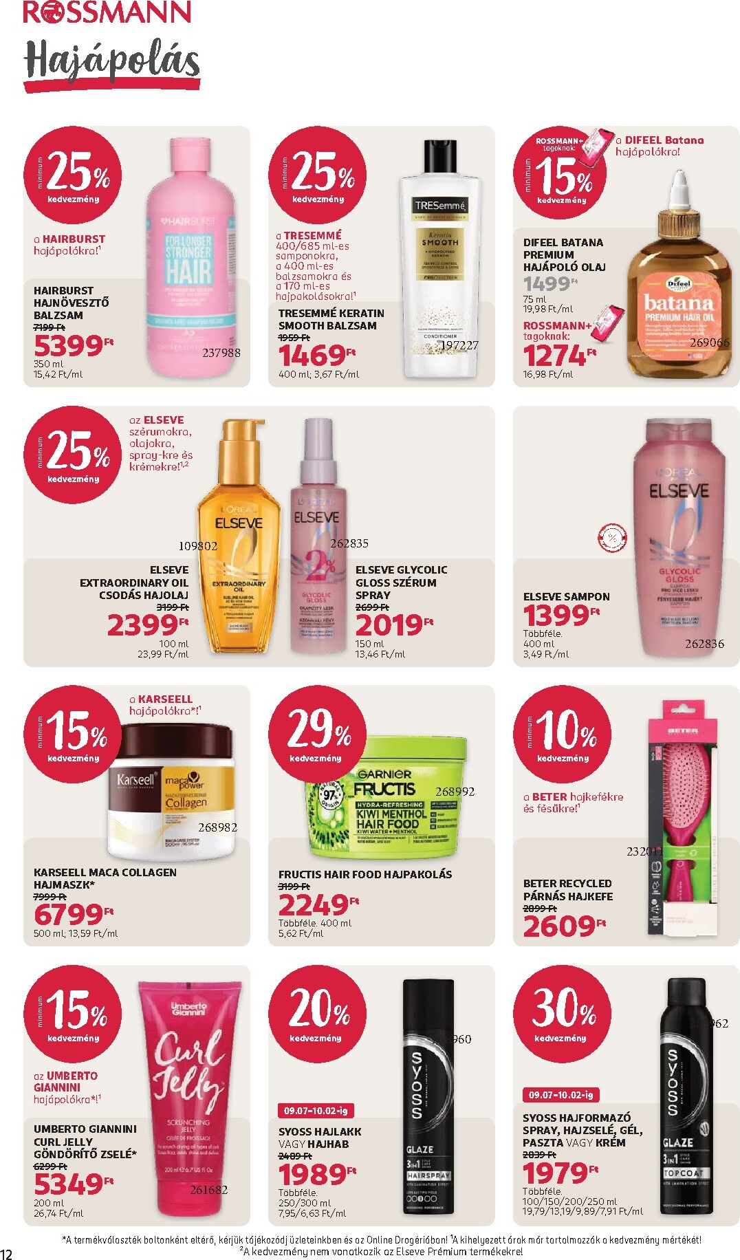 rossmann - Rossmann hirdetmény a következő hétre hétfőtől 2026.09.07.-tól péntektől 2026.09.18.-ig - page: 14