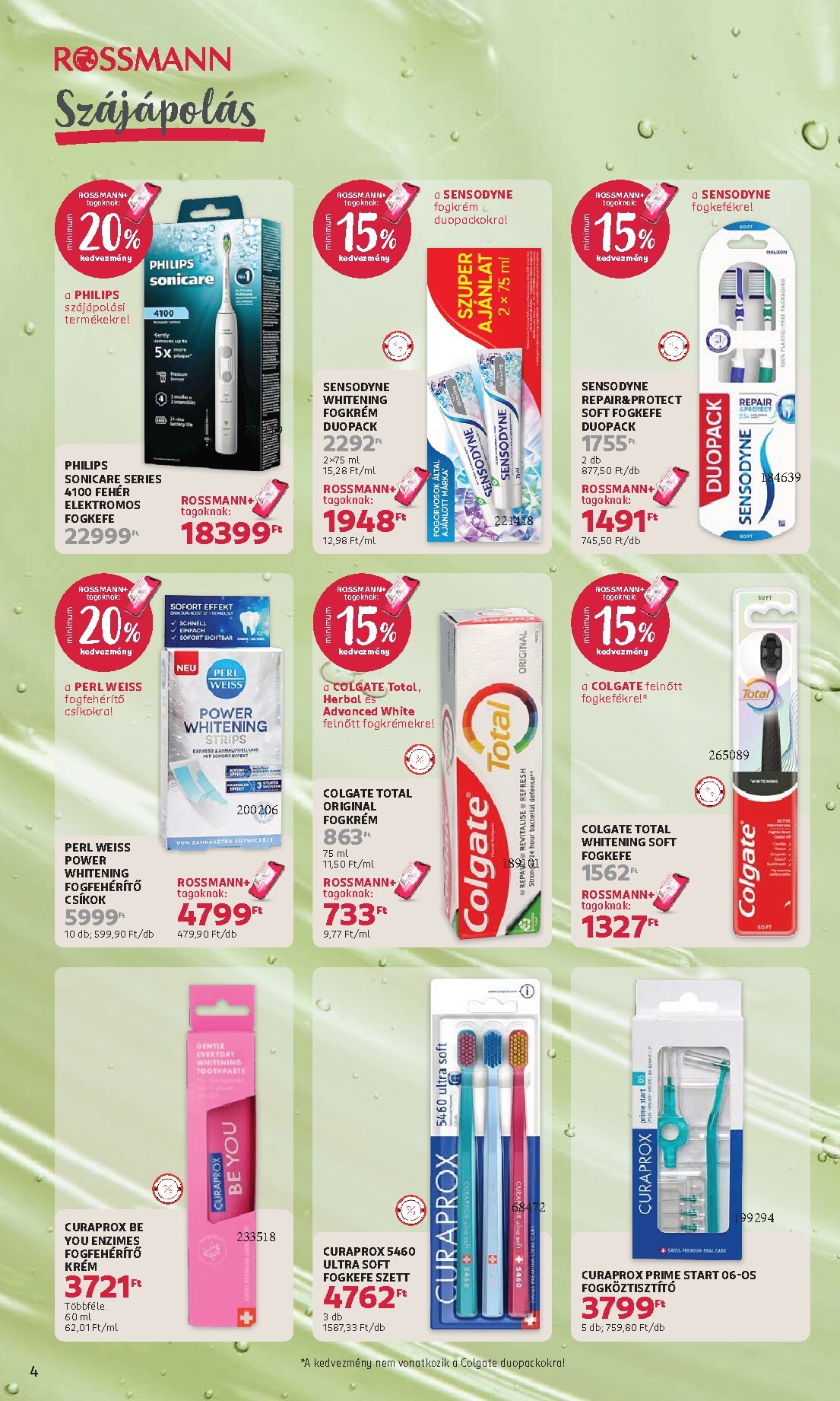 rossmann - Rossmann hirdetmény a következő hétre hétfőtől 2026.09.07.-tól péntektől 2026.09.18.-ig - page: 4