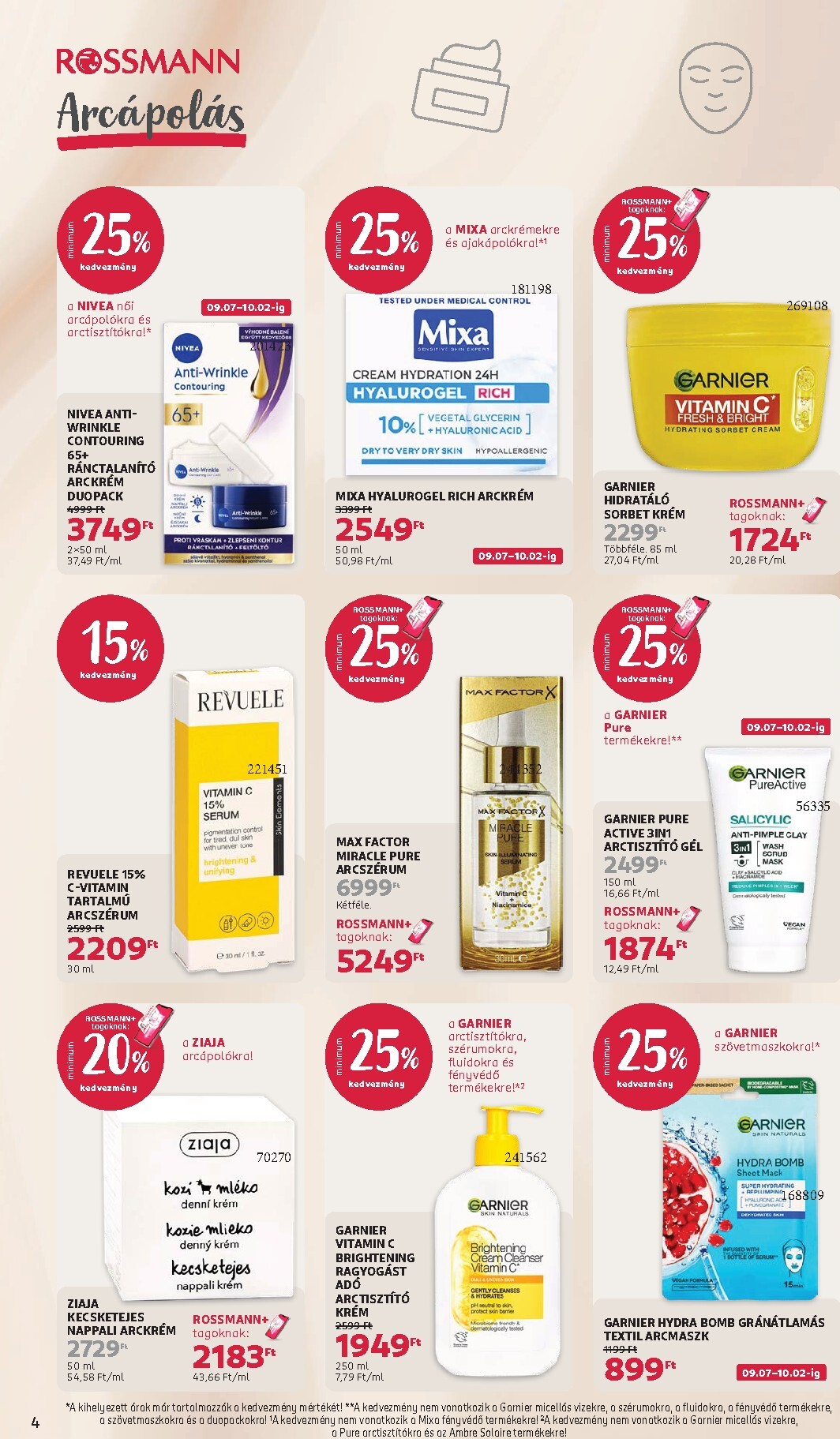 rossmann - Rossmann hirdetmény a következő hétre hétfőtől 2026.09.21.-tól péntektől 2026.10.02.-ig - page: 4