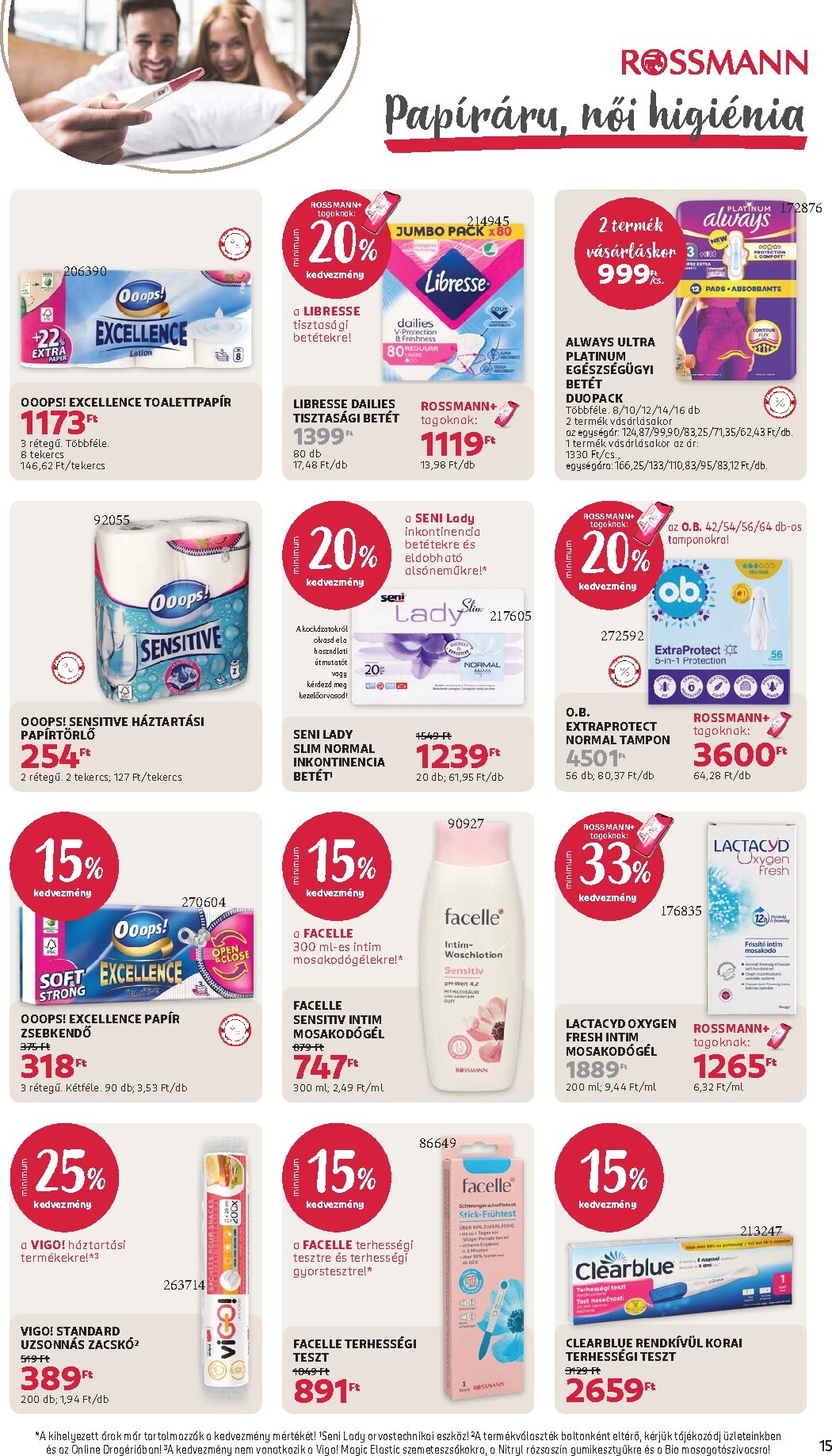 rossmann - Rossmann hirdetmény a következő hétre hétfőtől 2026.09.21.-tól péntektől 2026.10.02.-ig - page: 17