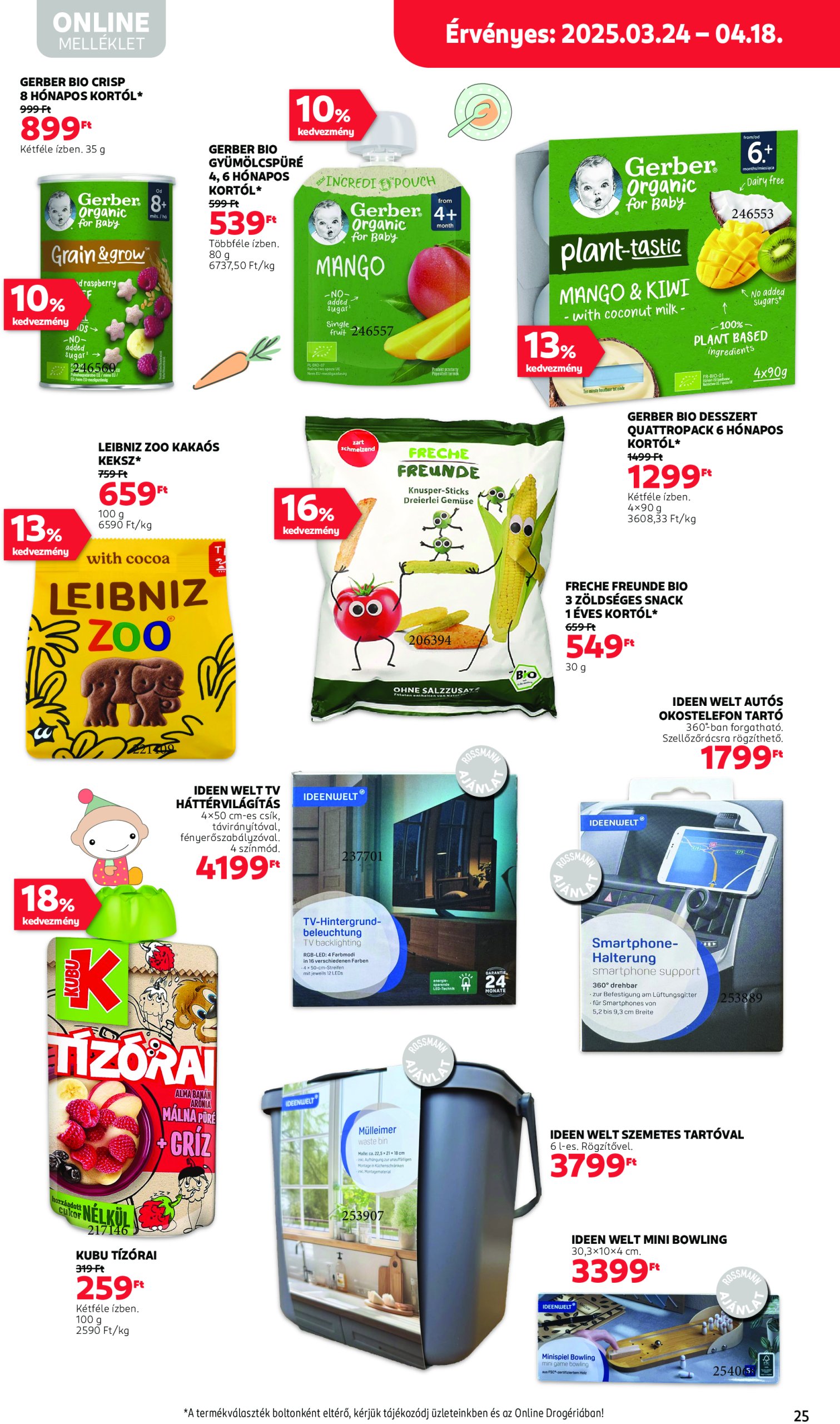 rossmann - Rossmann akciós újság, érvényes 03.24. - 04.18. - page: 27