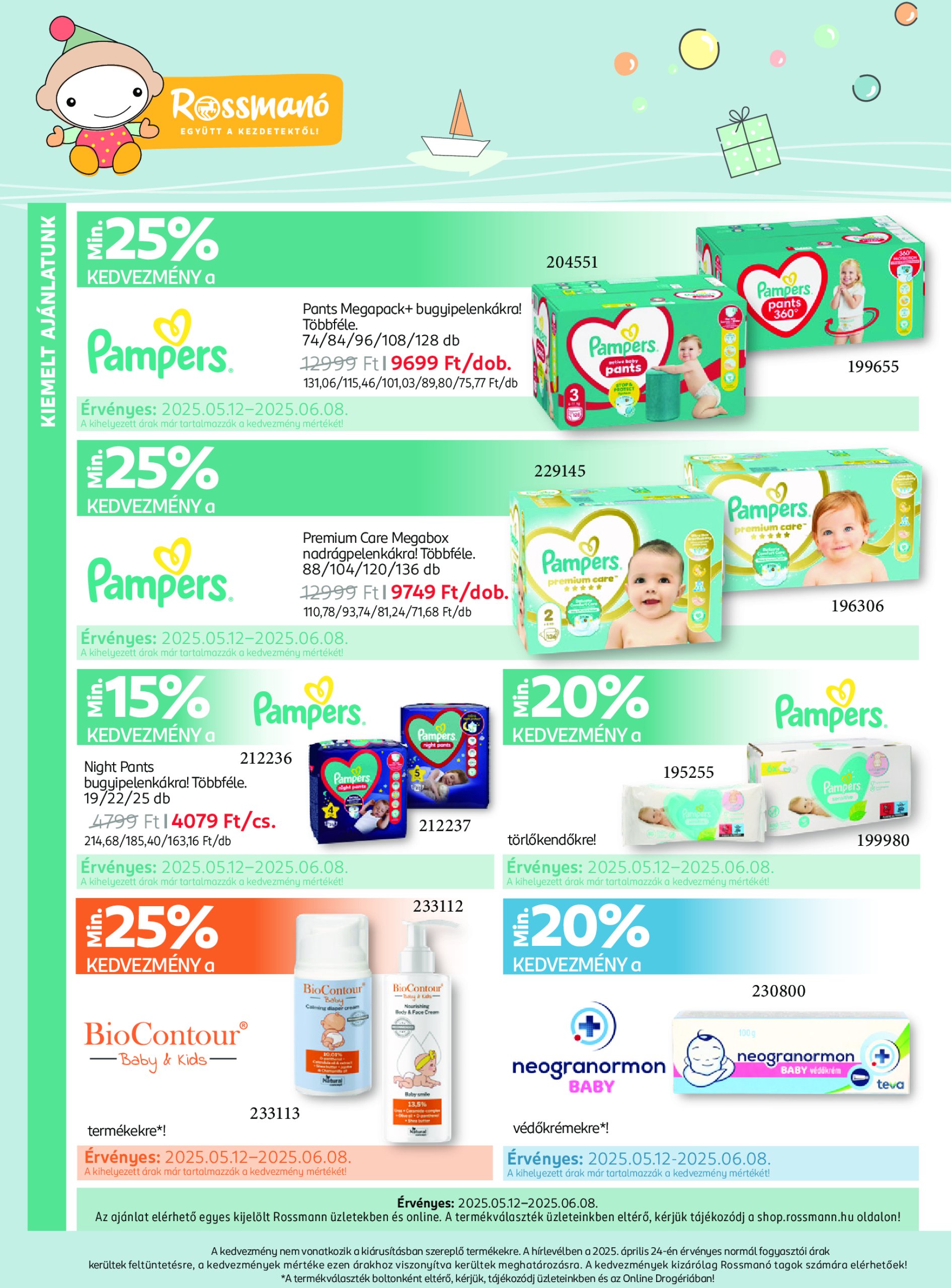 rossmann - Rossmann - Babaprogram akciós újság, érvényes 05.12. - 06.08. - page: 2