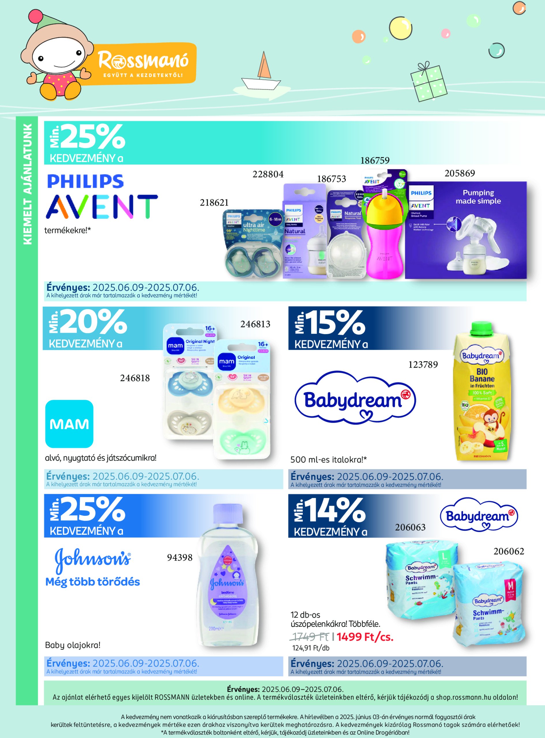 rossmann - Rossmann - Babaprogram akciós újság, érvényes 06.09. - 07.06. - page: 2