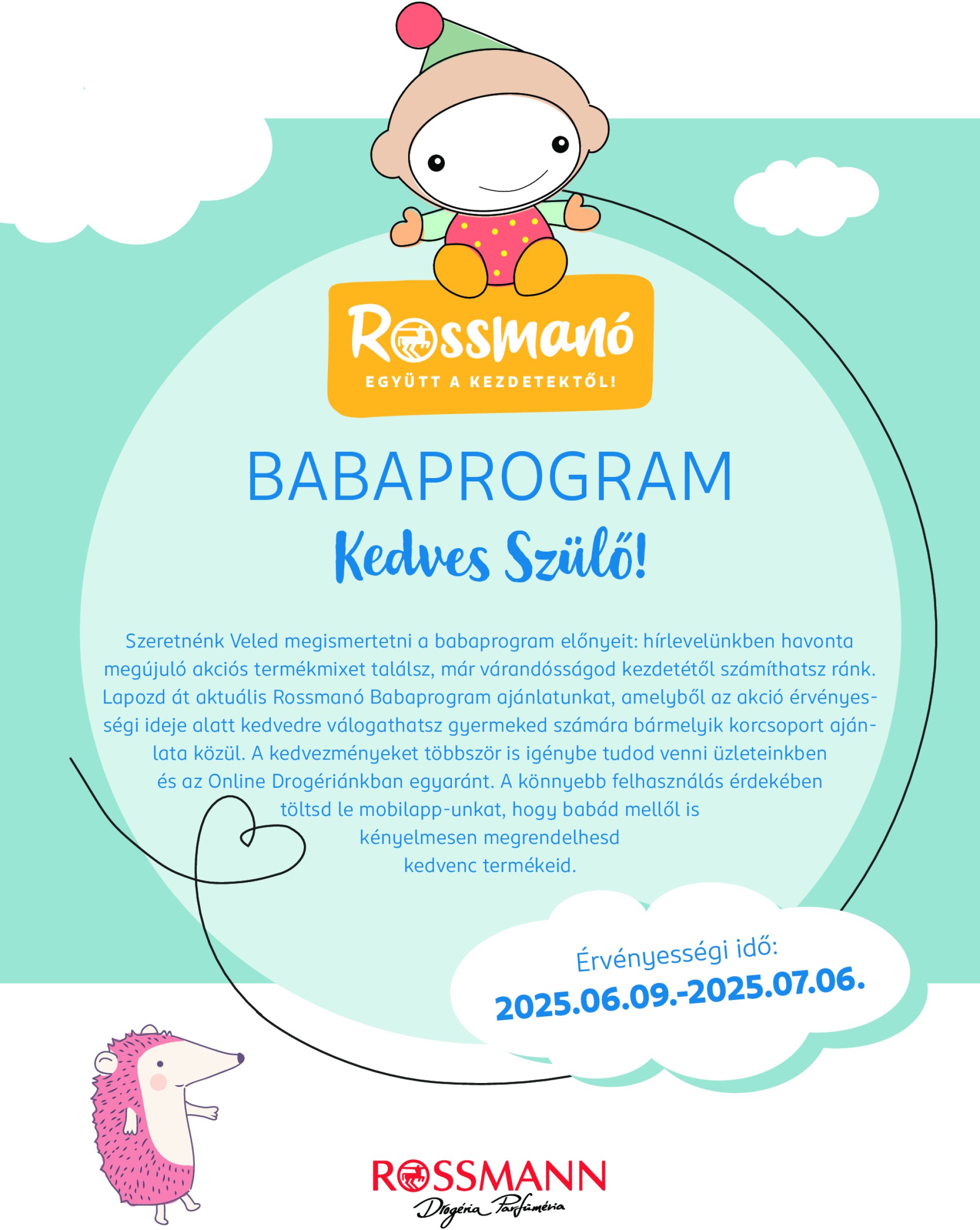rossmann - Rossmann - Babaprogram akciós újság, érvényes 06.09. - 07.06.