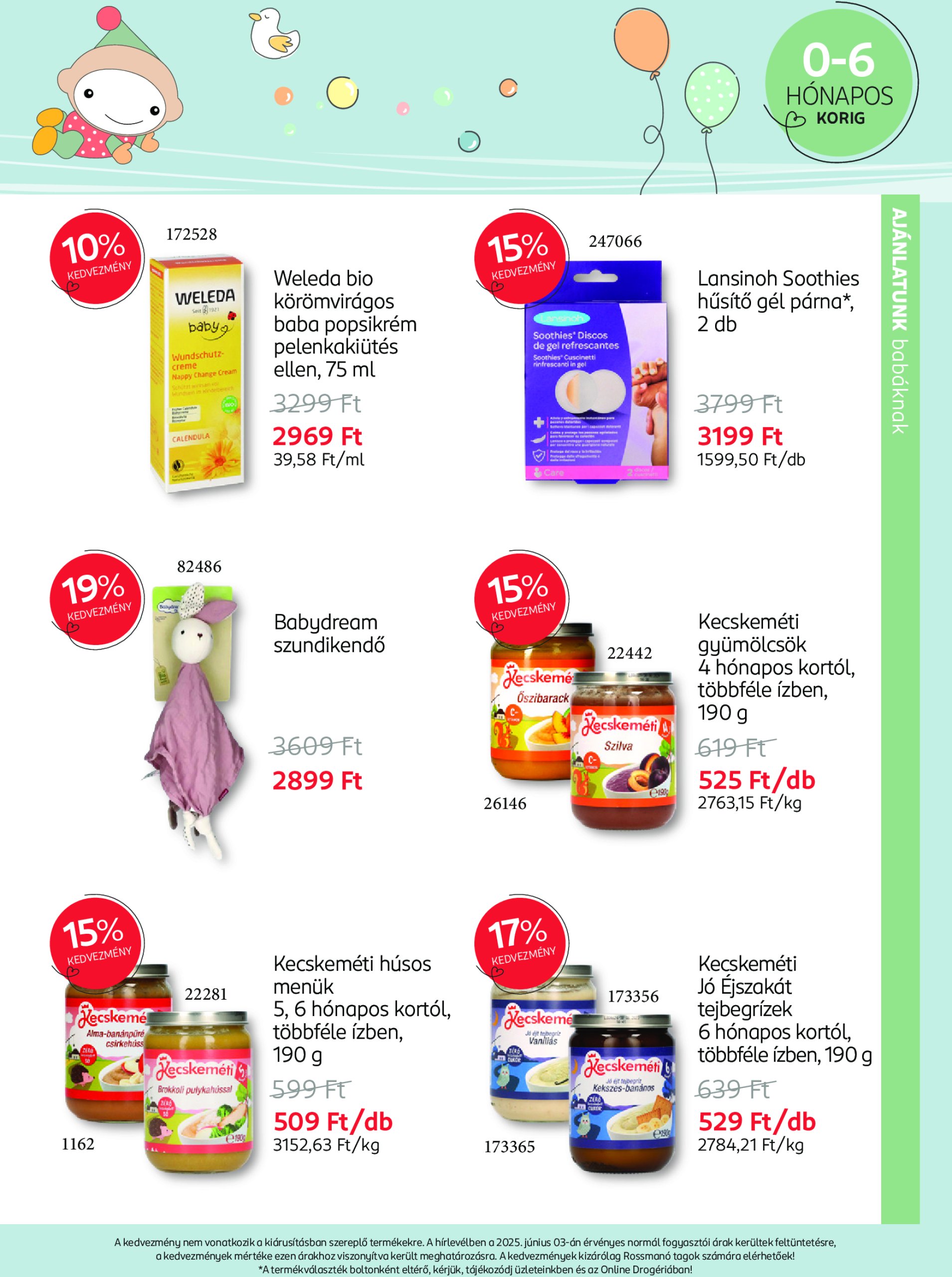 rossmann - Rossmann - Babaprogram akciós újság, érvényes 06.09. - 07.06. - page: 7