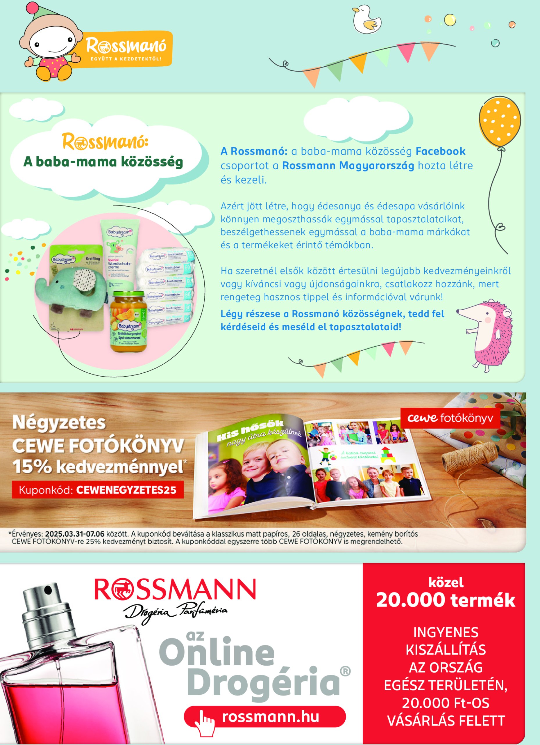 rossmann - Rossmann - Babaprogram akciós újság, érvényes 06.09. - 07.06. - page: 11