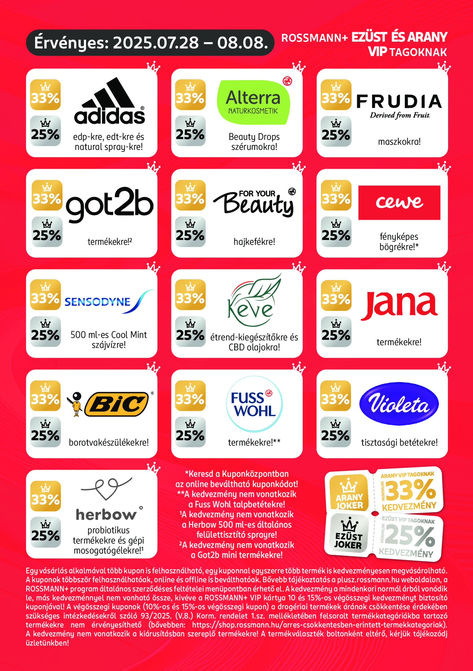 rossmann - Rossmann - Kuponjaid akciós újság, érvényes 07.28. - 08.08. - page: 3