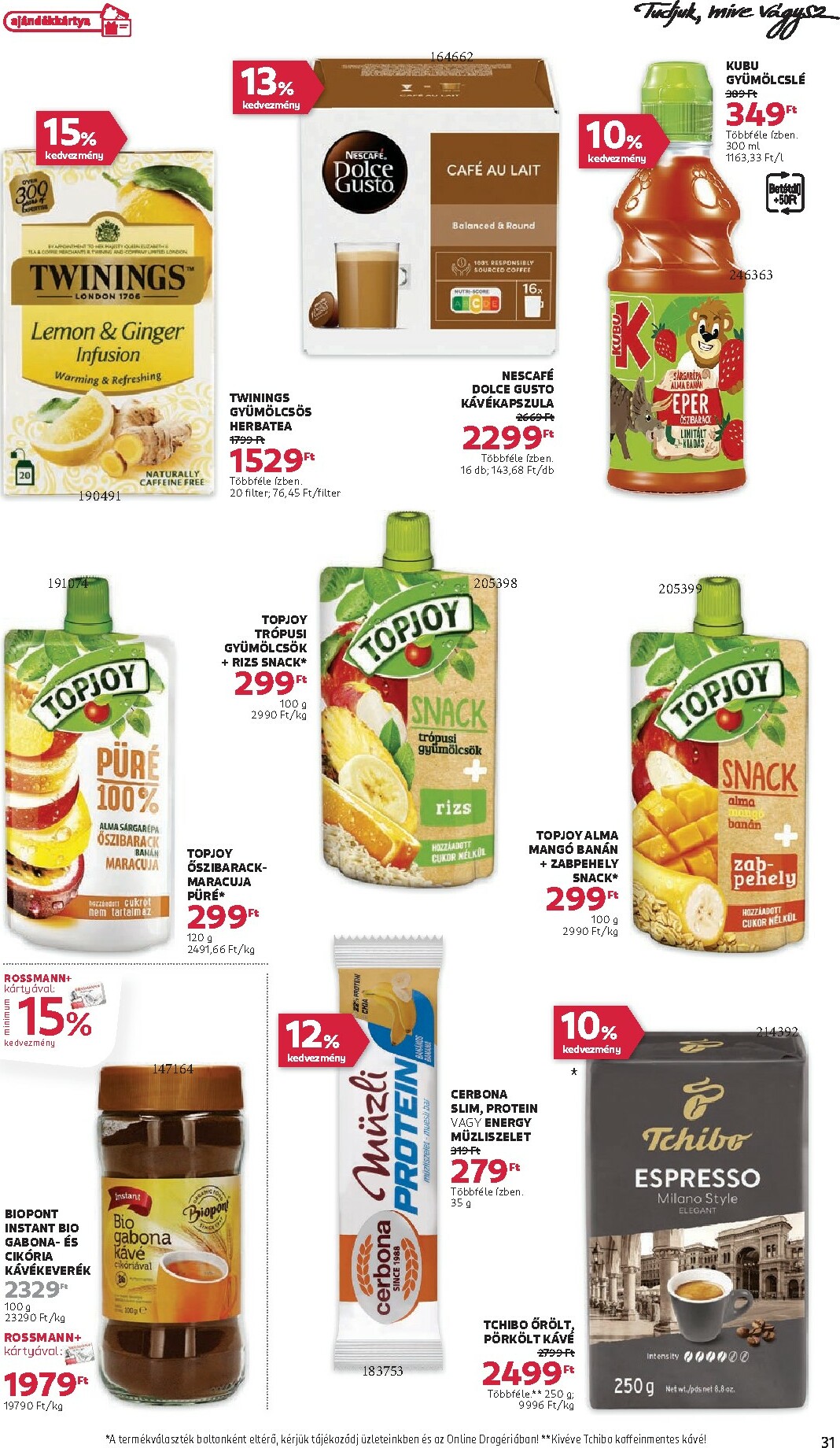 rossmann - Rossmann akciós újság, érvényes 11.03. - 11.14. - page: 33