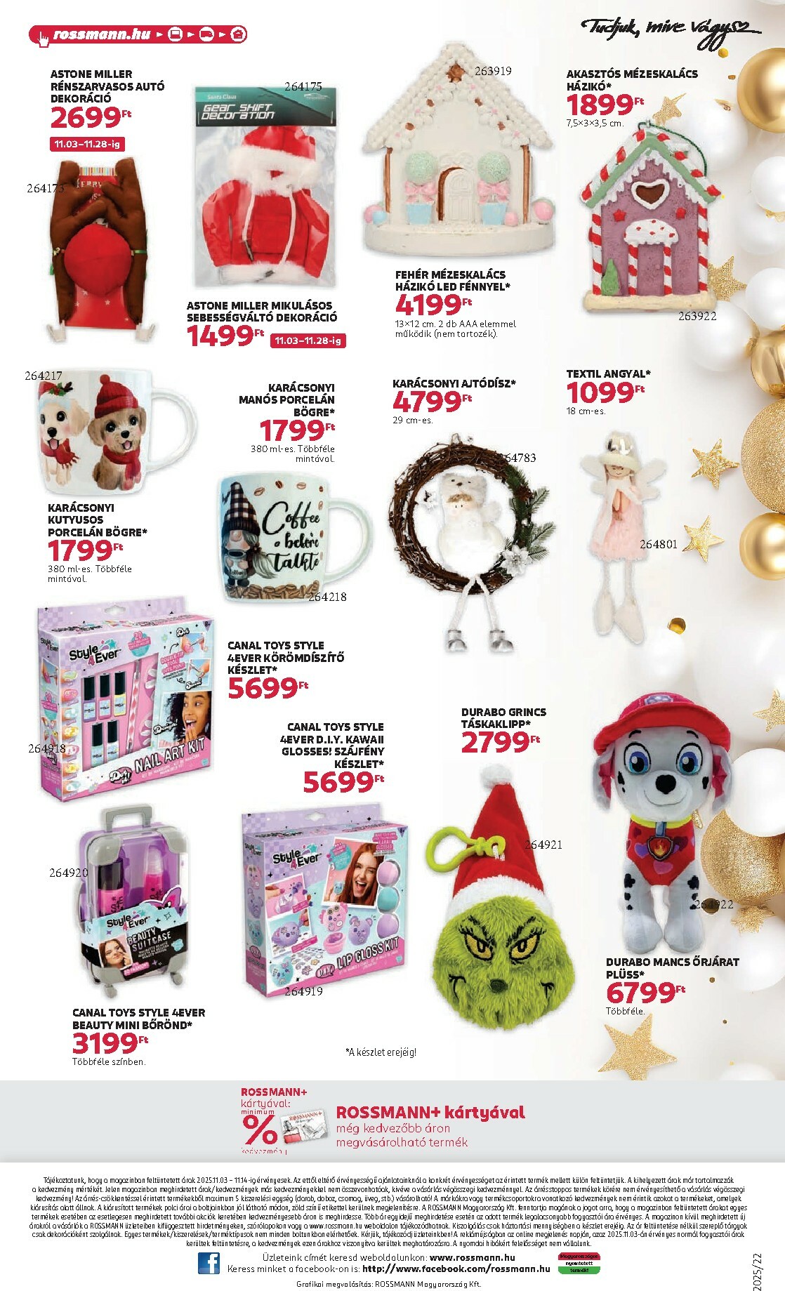 rossmann - Rossmann akciós újság, érvényes 11.03. - 11.14. - page: 37