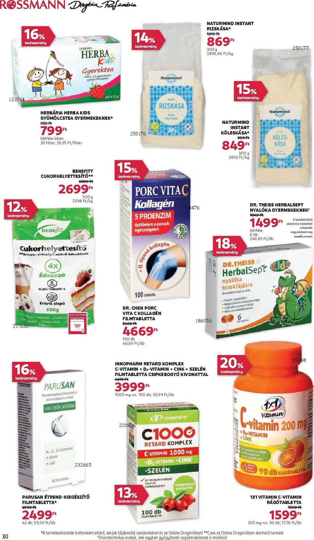 rossmann - Rossmann akciós újság, érvényes 11.03. - 11.14. - page: 32