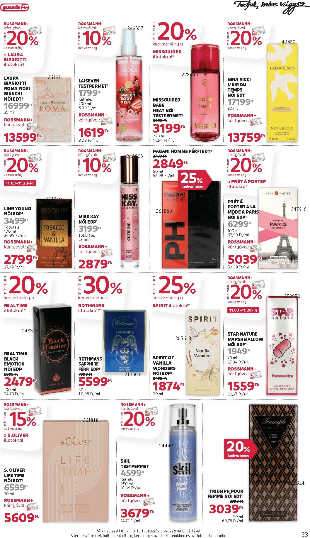 rossmann - Rossmann akciós újság, érvényes 11.03. - 11.14. - page: 25