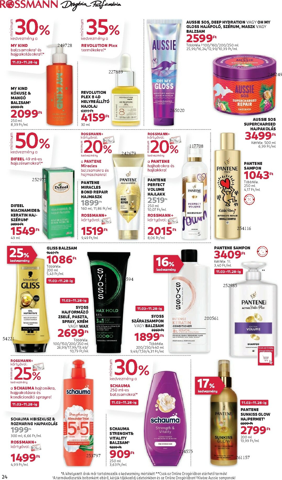rossmann - Rossmann akciós újság, érvényes 11.03. - 11.14. - page: 26