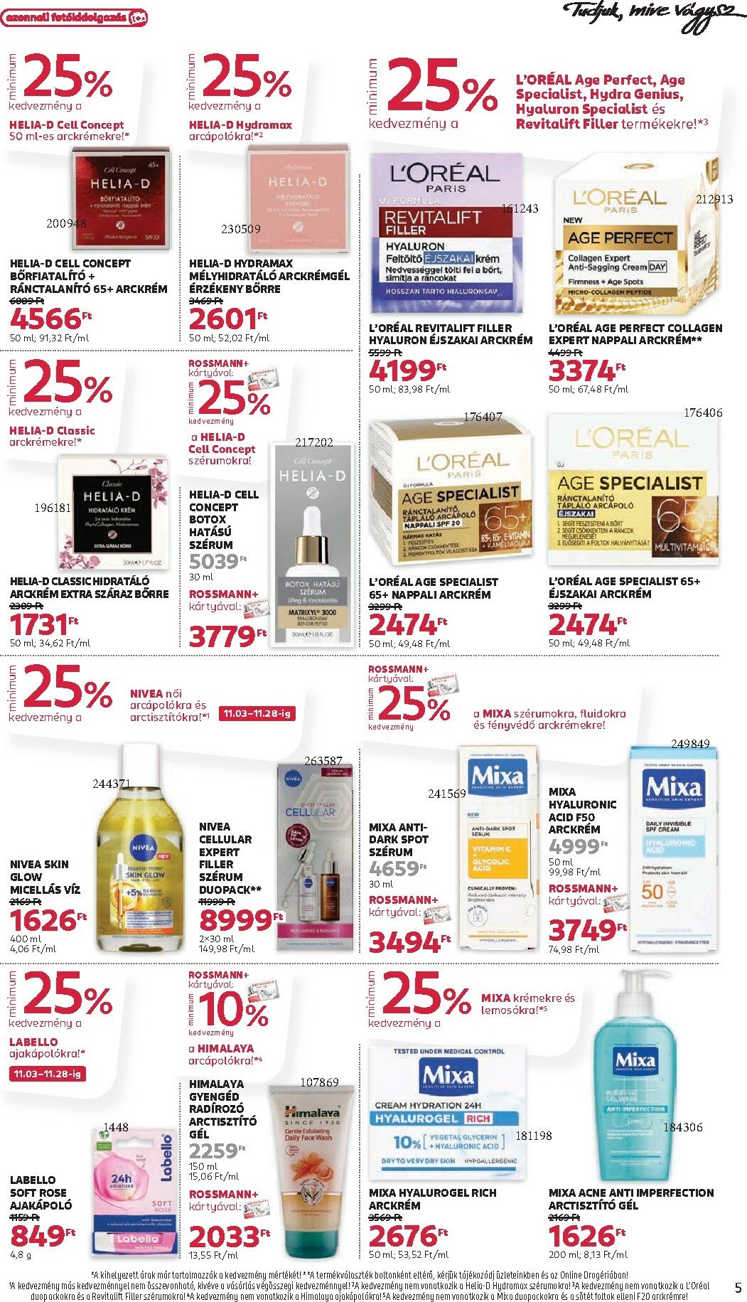 rossmann - Rossmann akciós újság, érvényes 11.03. - 11.14. - page: 5