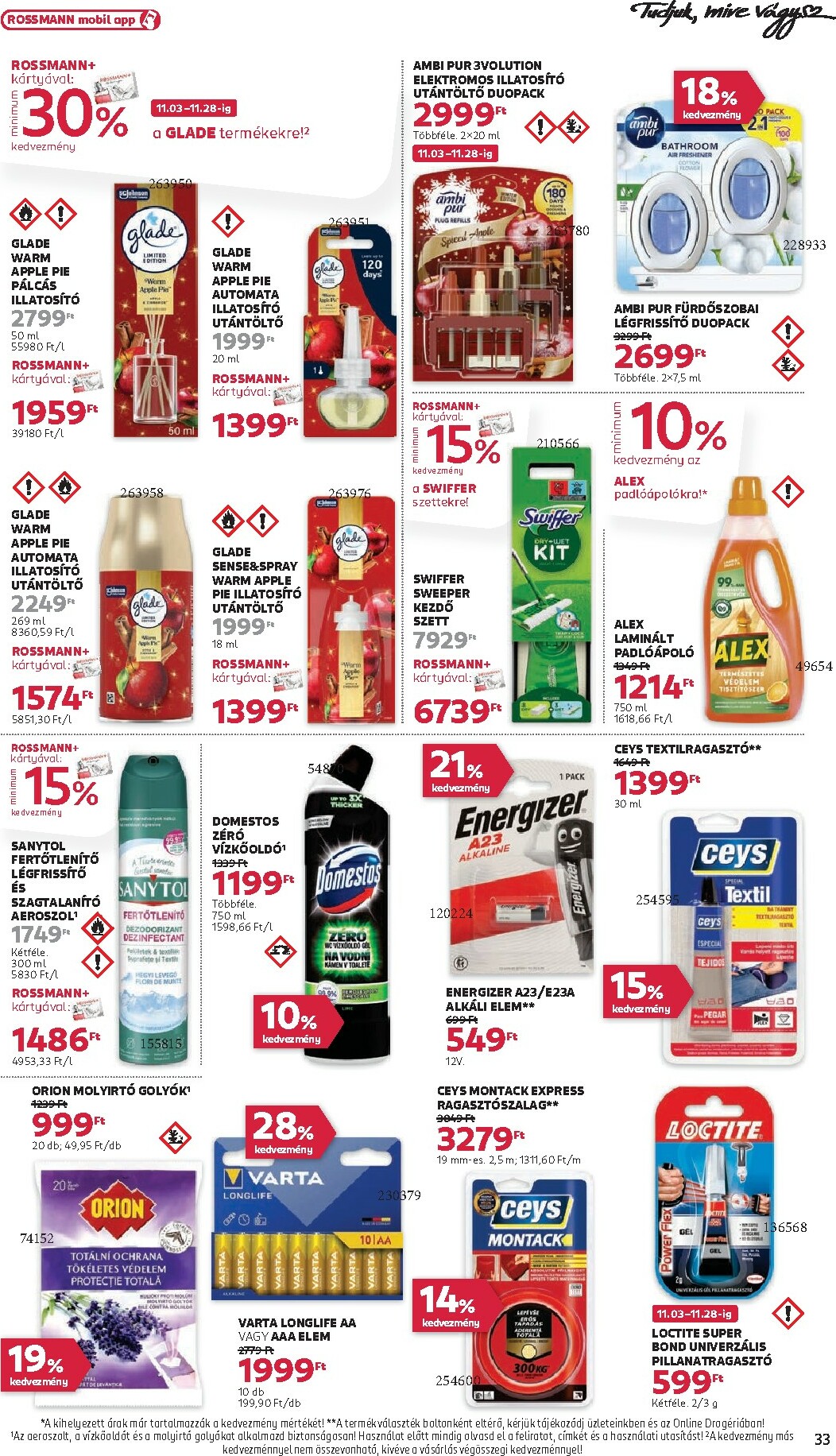 rossmann - Rossmann akciós újság, érvényes 11.03. - 11.14. - page: 35