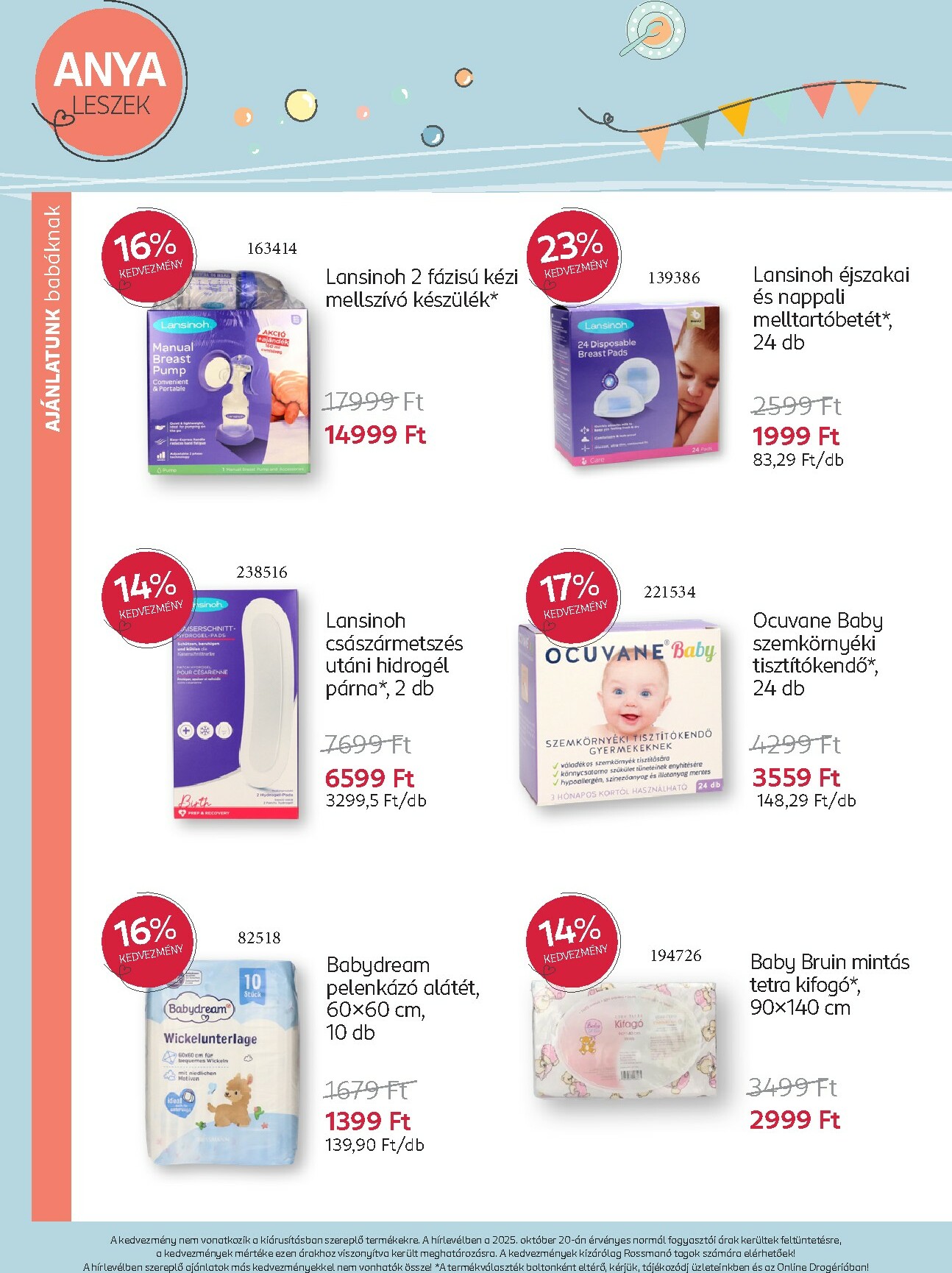 rossmann - Rossmann - Babaprogram akciós újság, érvényes 11.10. - 12.07. - page: 6