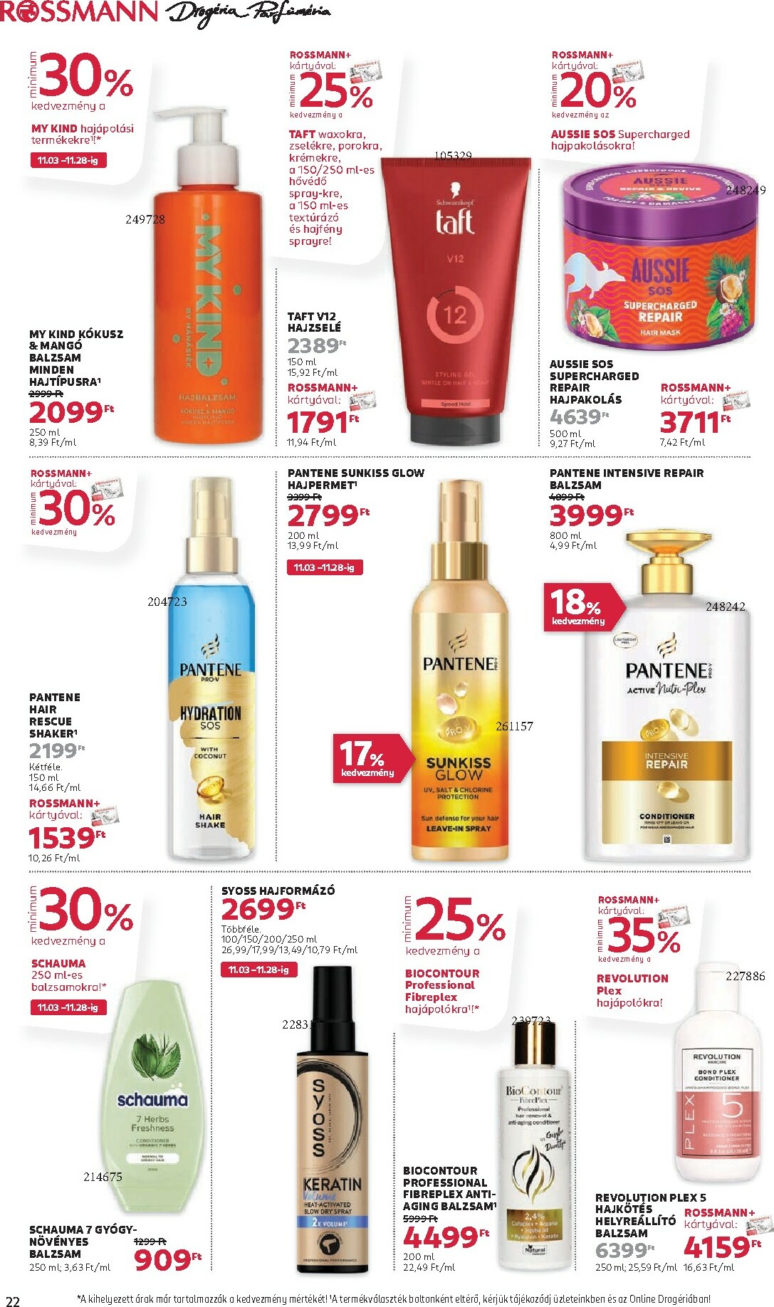 rossmann - Rossmann akciós újság, érvényes 11.17. - 11.28. - page: 24