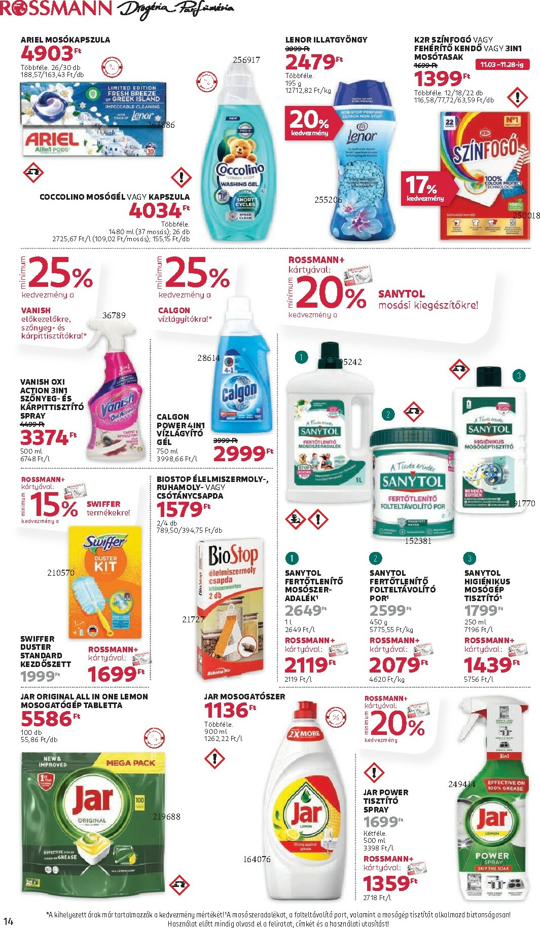 rossmann - Rossmann akciós újság, érvényes 11.17. - 11.28. - page: 16