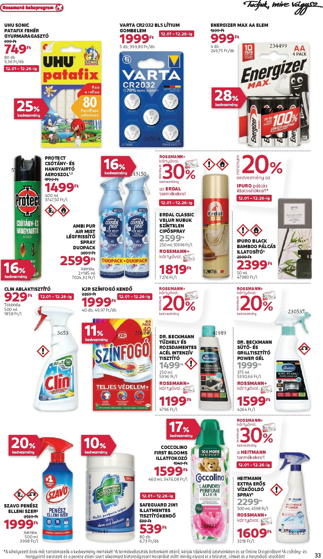 rossmann - Rossmann akciós újság, érvényes 12.01. - 12.12. - page: 37