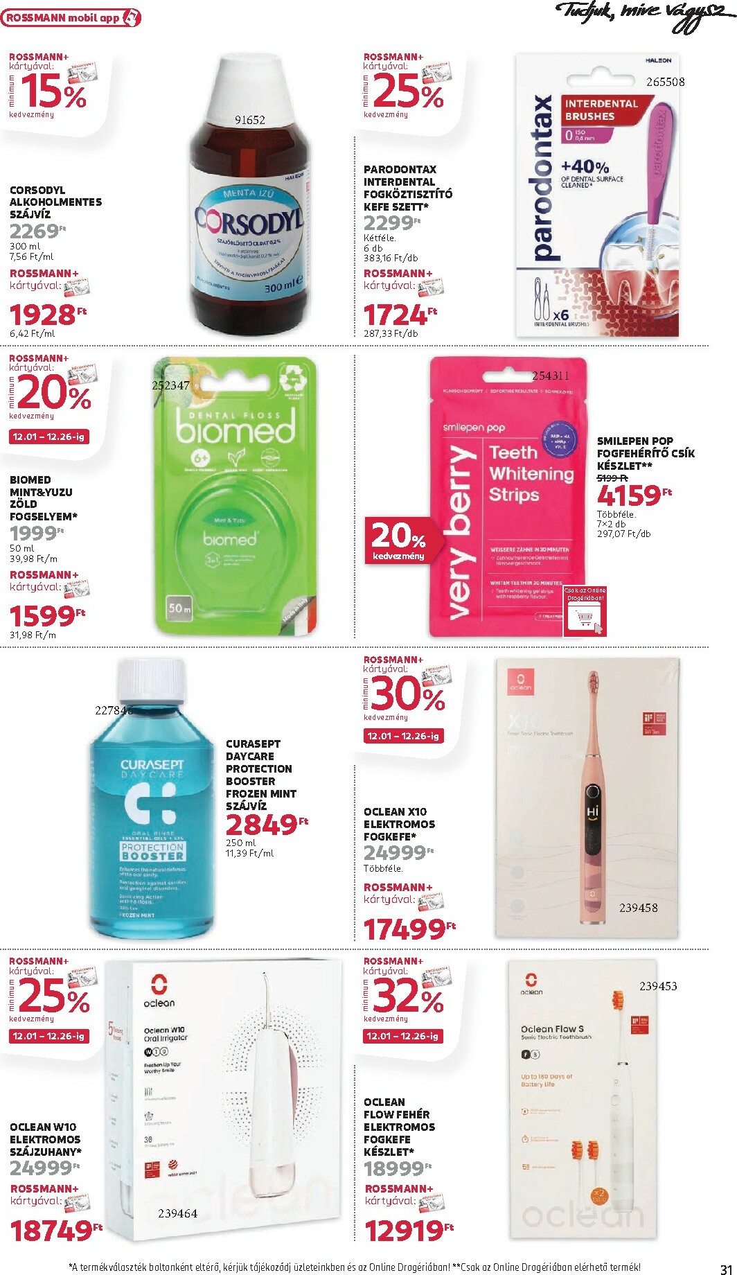 rossmann - Rossmann akciós újság, érvényes 12.01. - 12.12. - page: 35