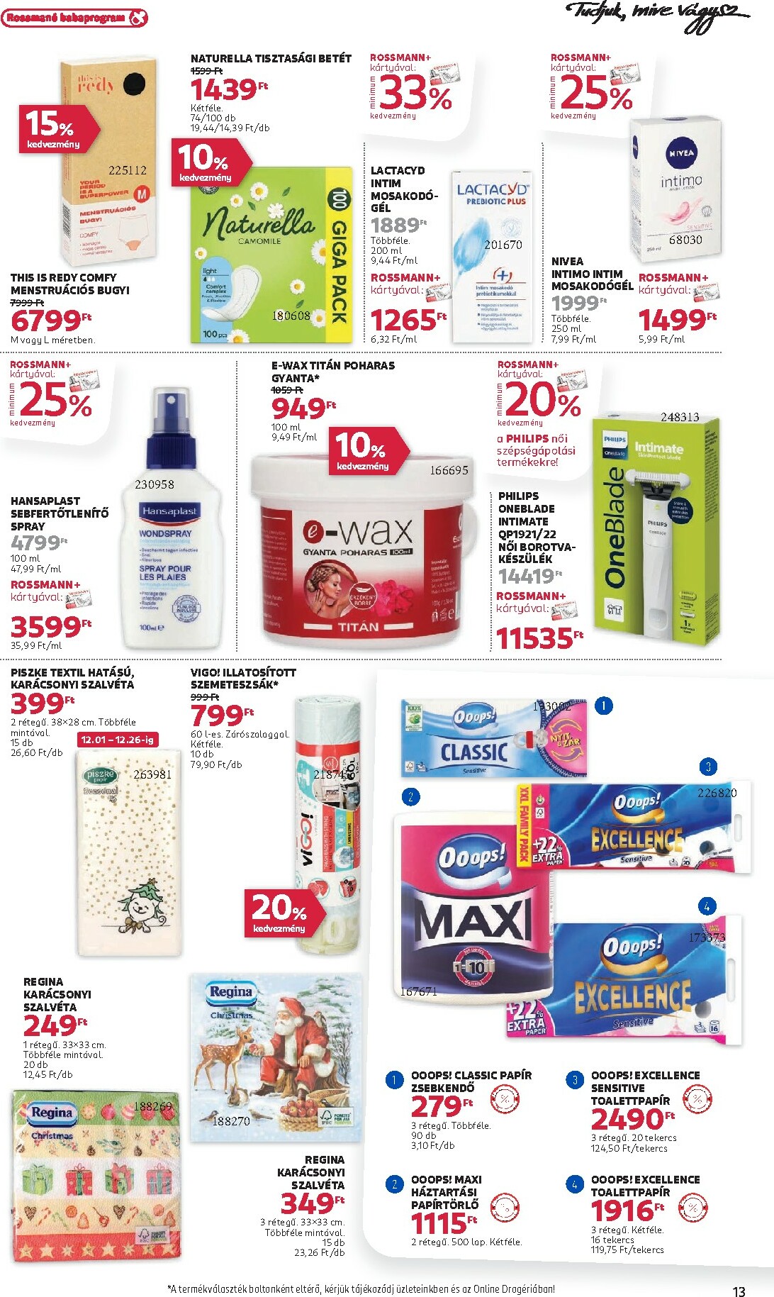 rossmann - Rossmann akciós újság, érvényes 12.01. - 12.12. - page: 15
