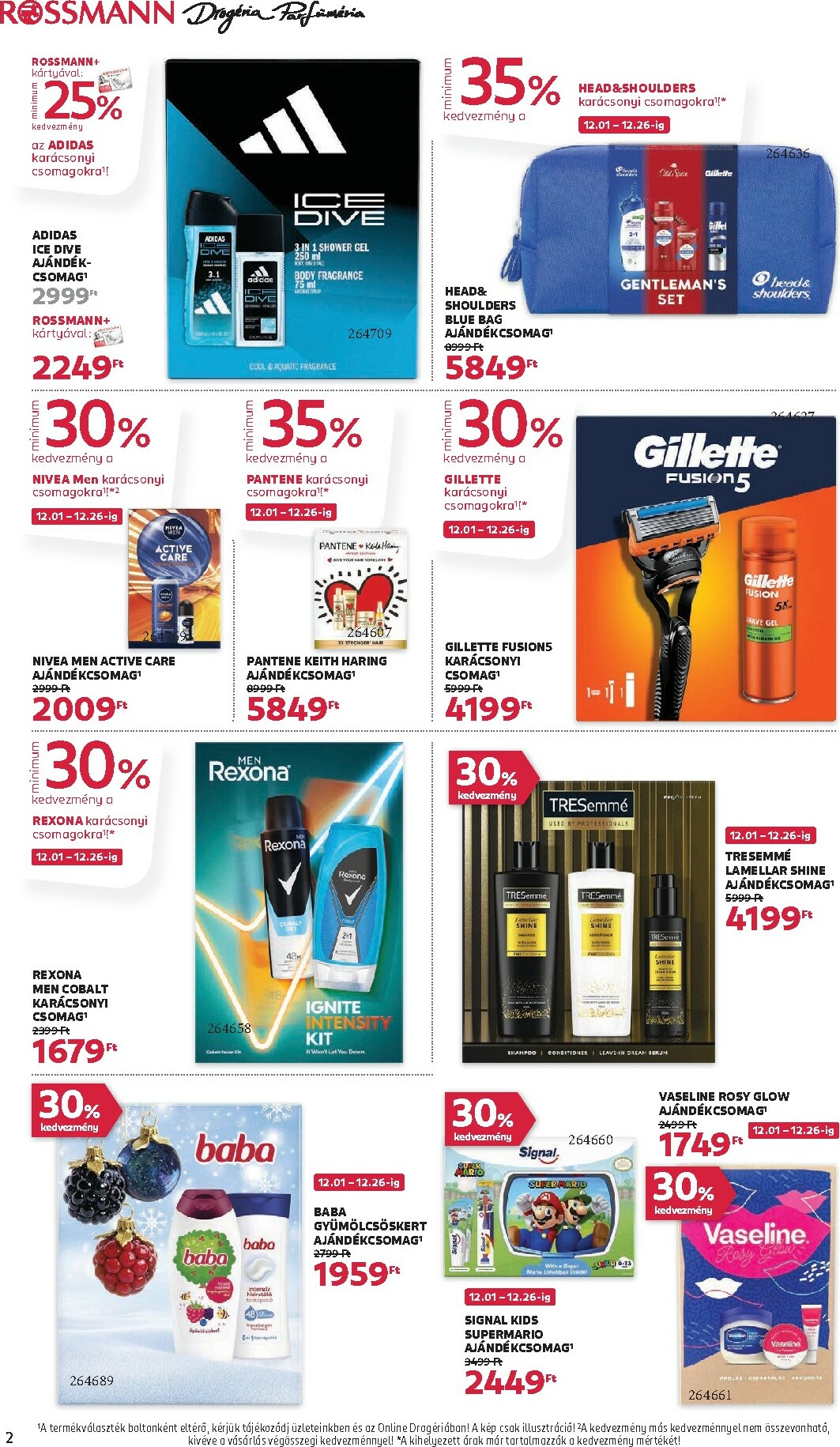 rossmann - Rossmann akciós újság, érvényes 12.01. - 12.12. - page: 2