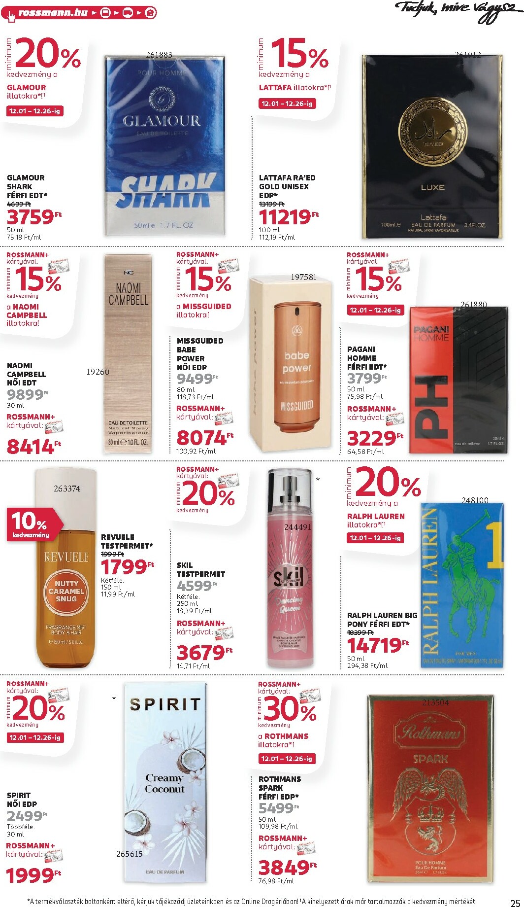 rossmann - Rossmann akciós újság, érvényes 12.01. - 12.12. - page: 27
