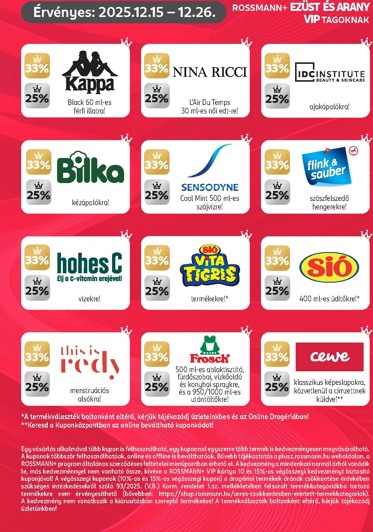 rossmann - Rossmann akciós újság, érvényes 12.15. - 12.26. - page: 3