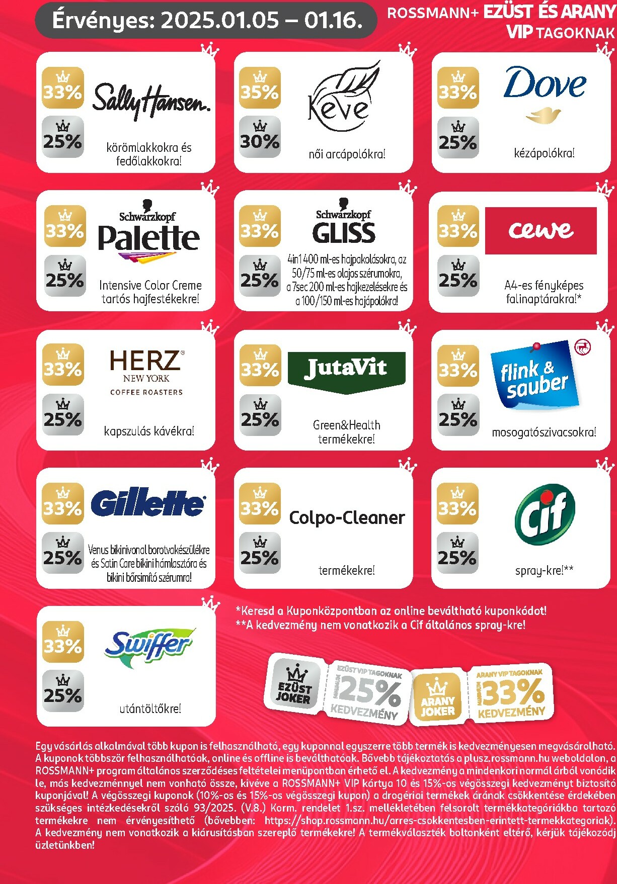 rossmann - Rossmann - Kuponjaid akciós újság, érvényes 01.05. - 01.16. - page: 3