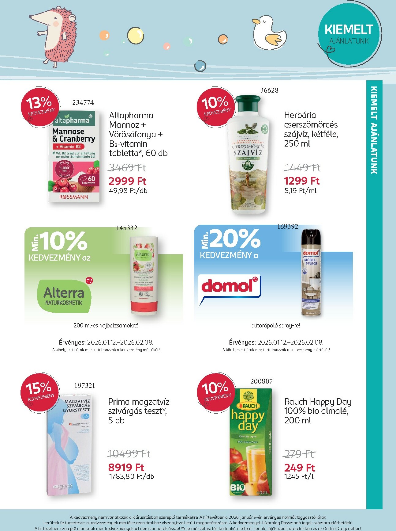 rossmann - Rossmann - Babaprogram akciós újság, érvényes 01.12. - 02.08. - page: 3