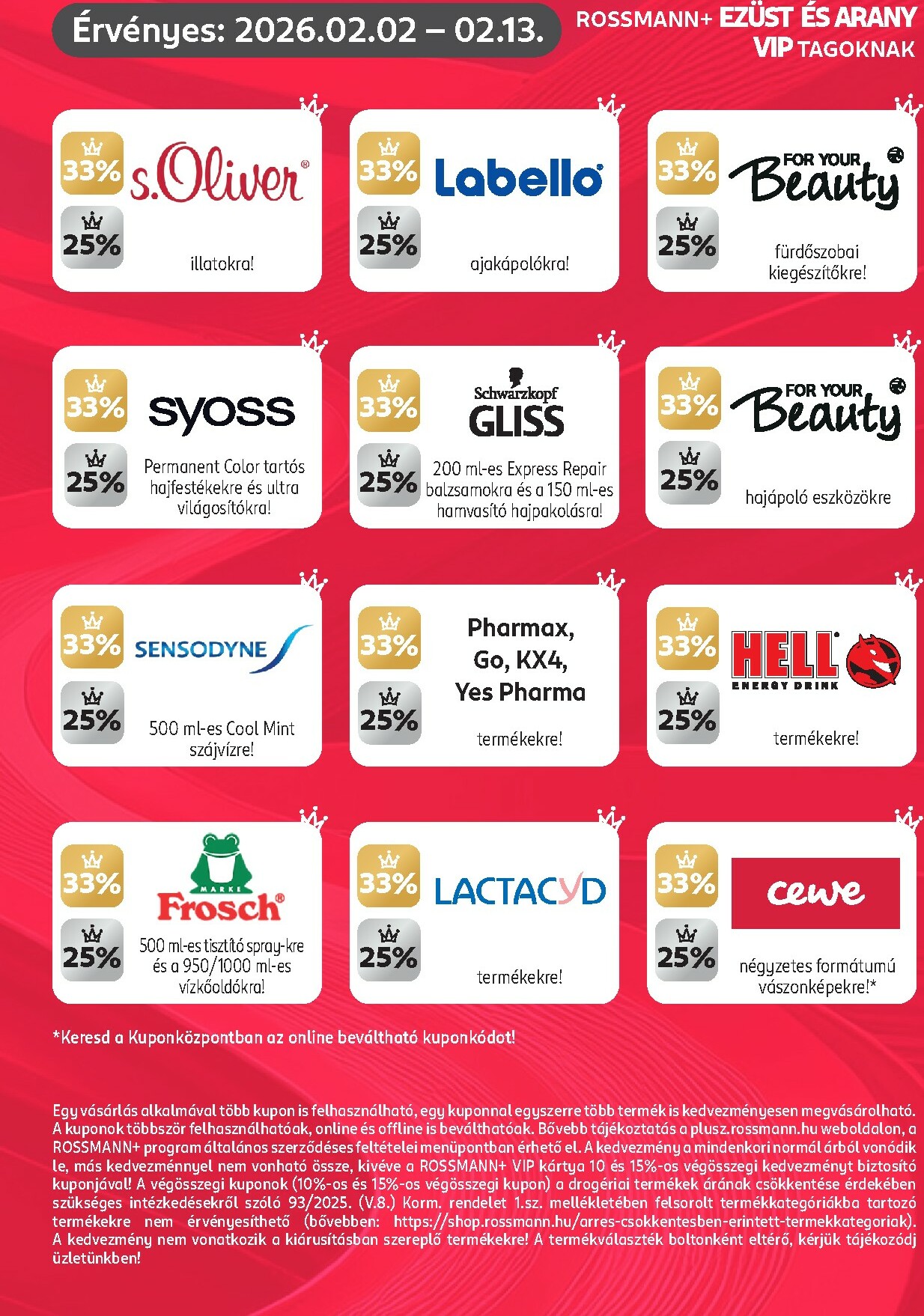 rossmann - Rossmann - Kuponjaid akciós újság, érvényes 02.02. - 02.13. - page: 3
