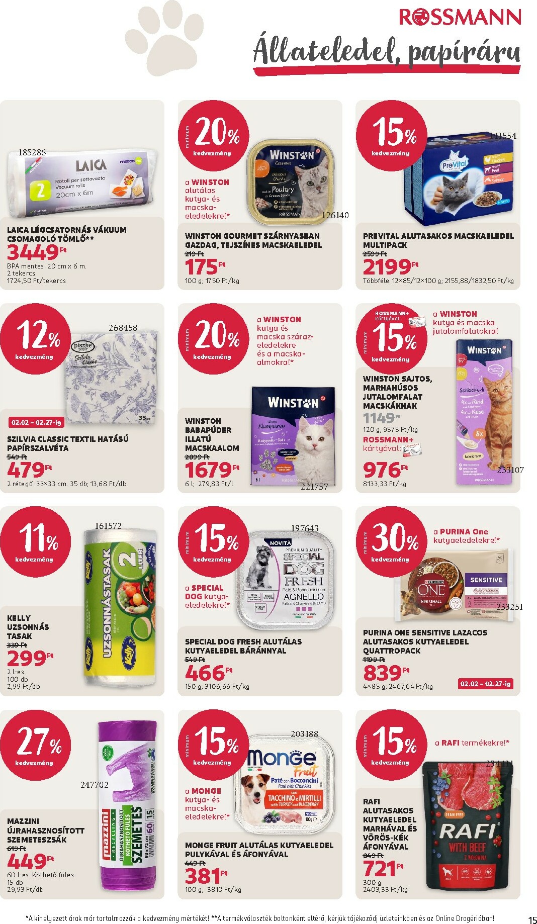rossmann - Rossmann akciós újság, érvényes 02.02. - 02.13. - page: 17
