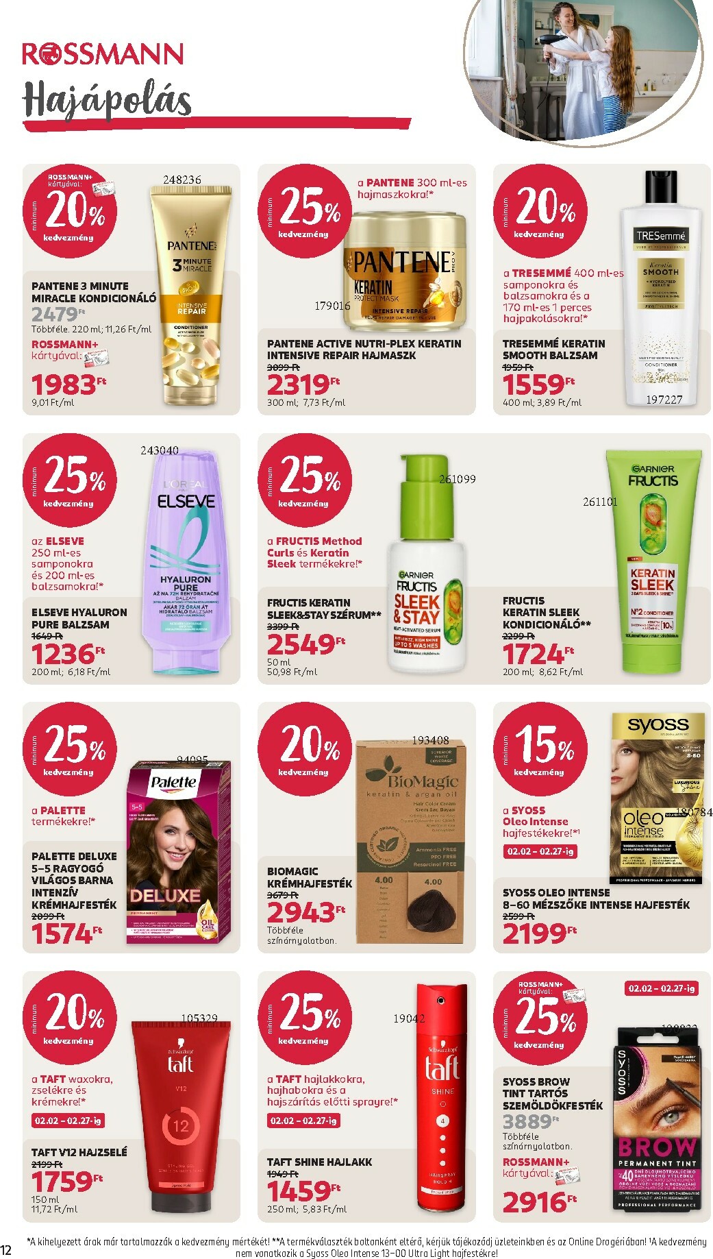 rossmann - Rossmann akciós újság, érvényes 02.02. - 02.13. - page: 14