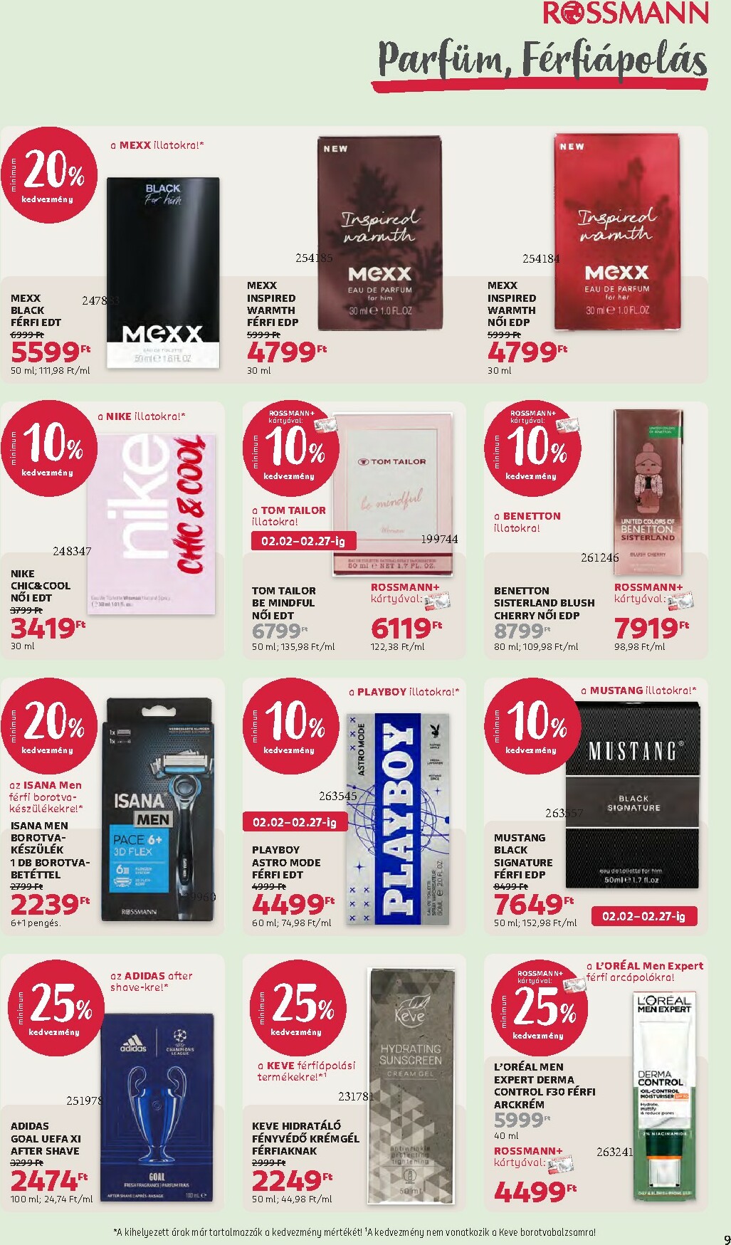 rossmann - Rossmann akciós újság, érvényes 2026.02.16. - 2026.02.27. - page: 9